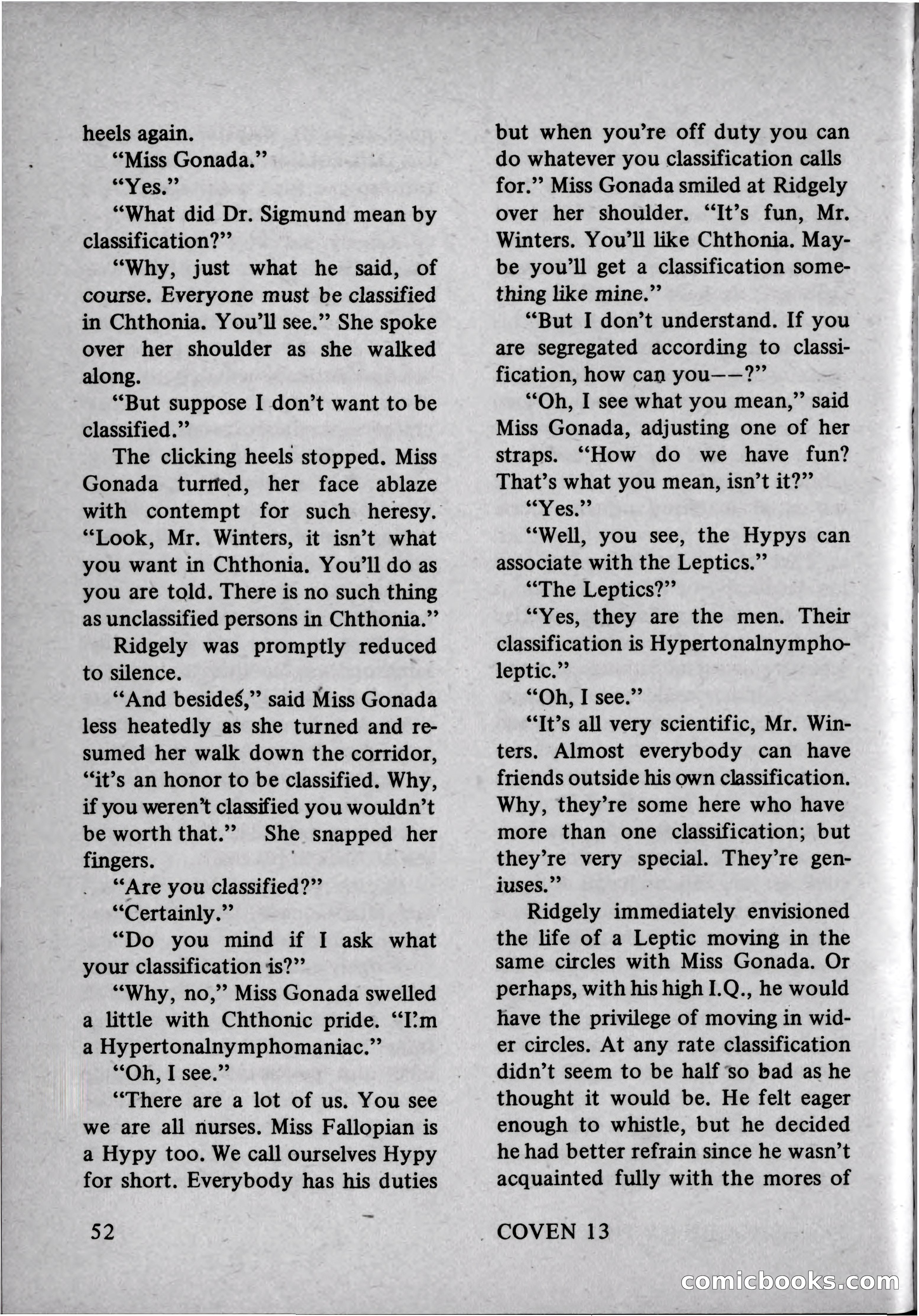 Coven 13, November 1969 — page 52 of 147