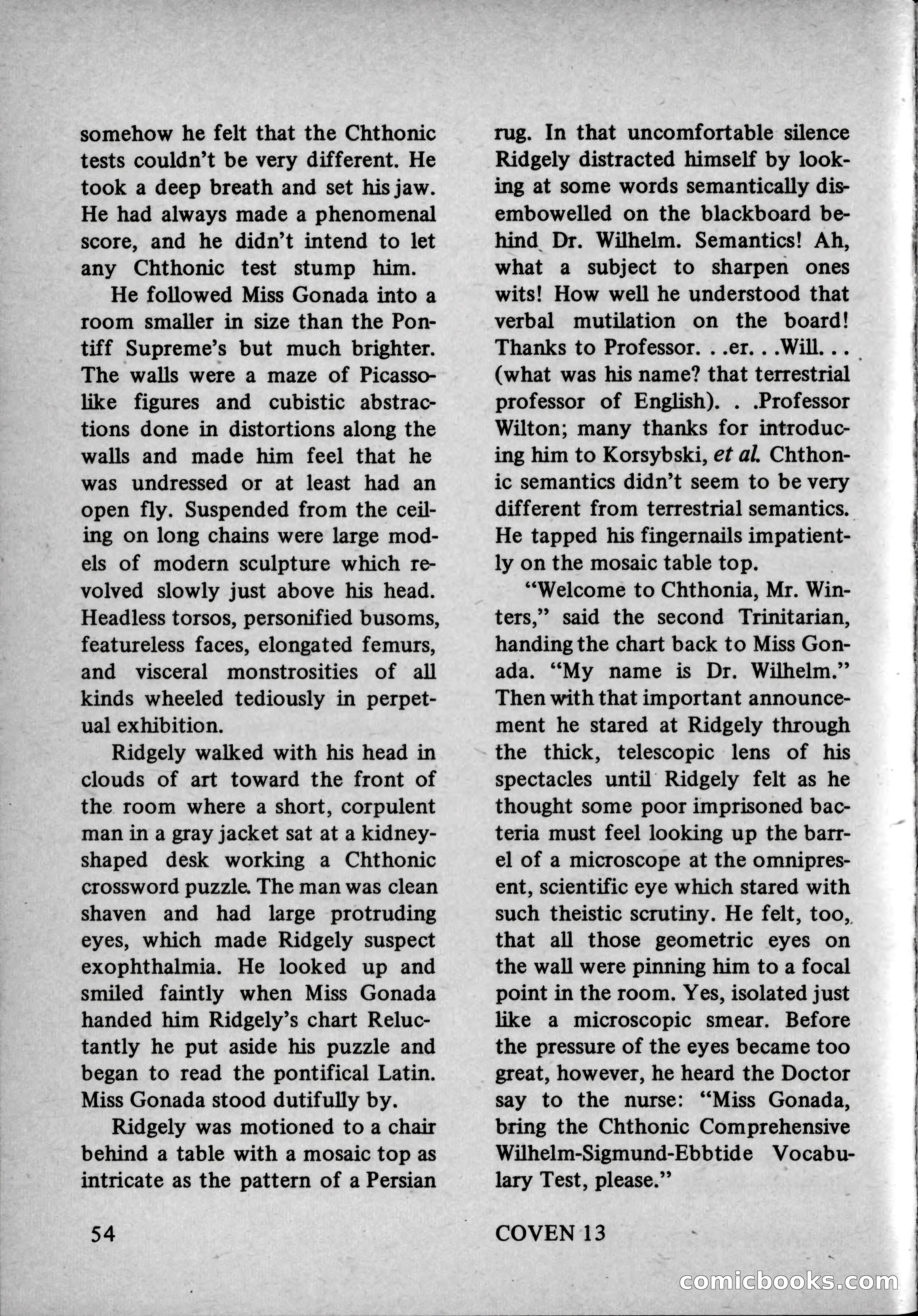Coven 13, November 1969 — page 54 of 147