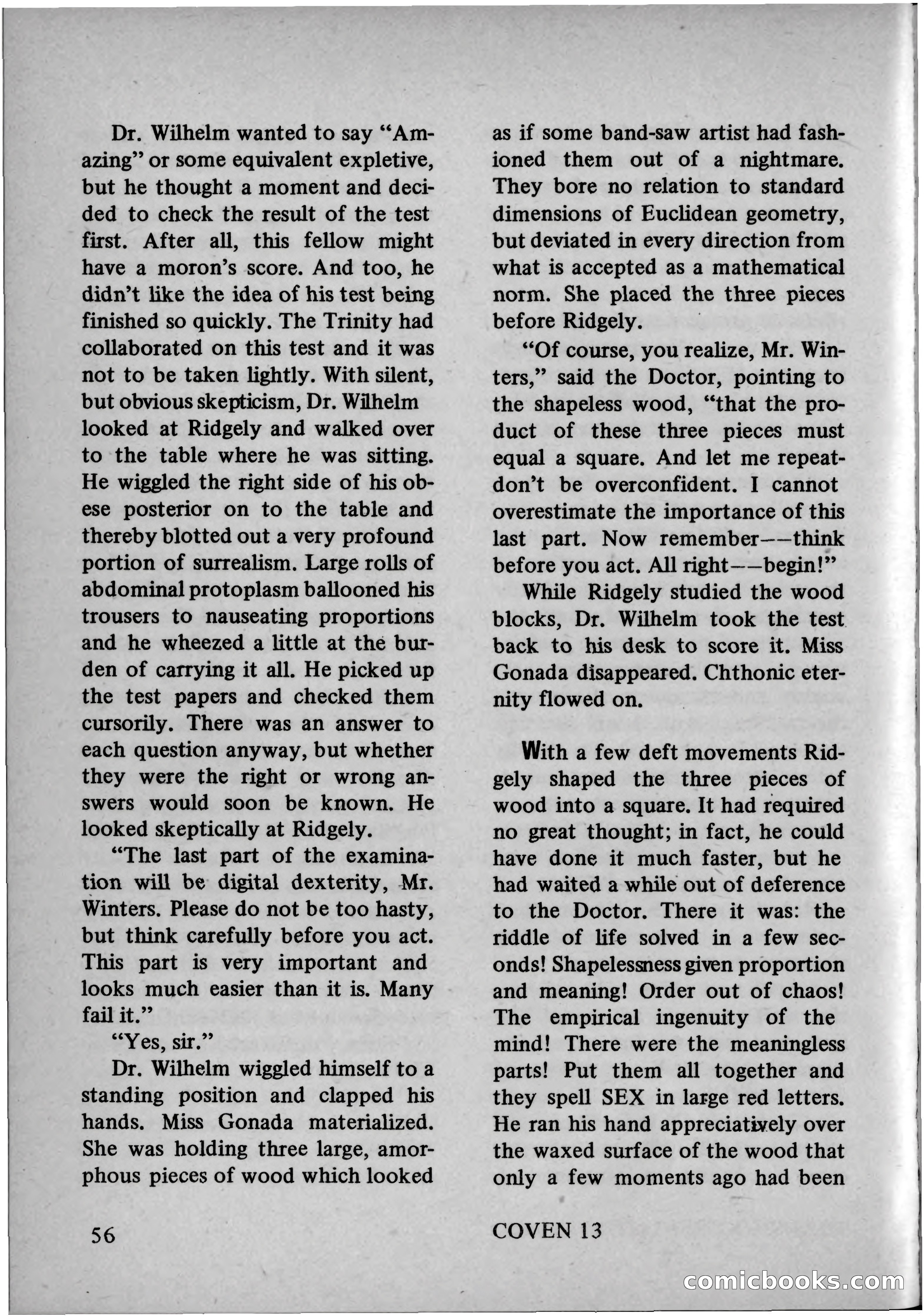Coven 13, November 1969 — page 56 of 147