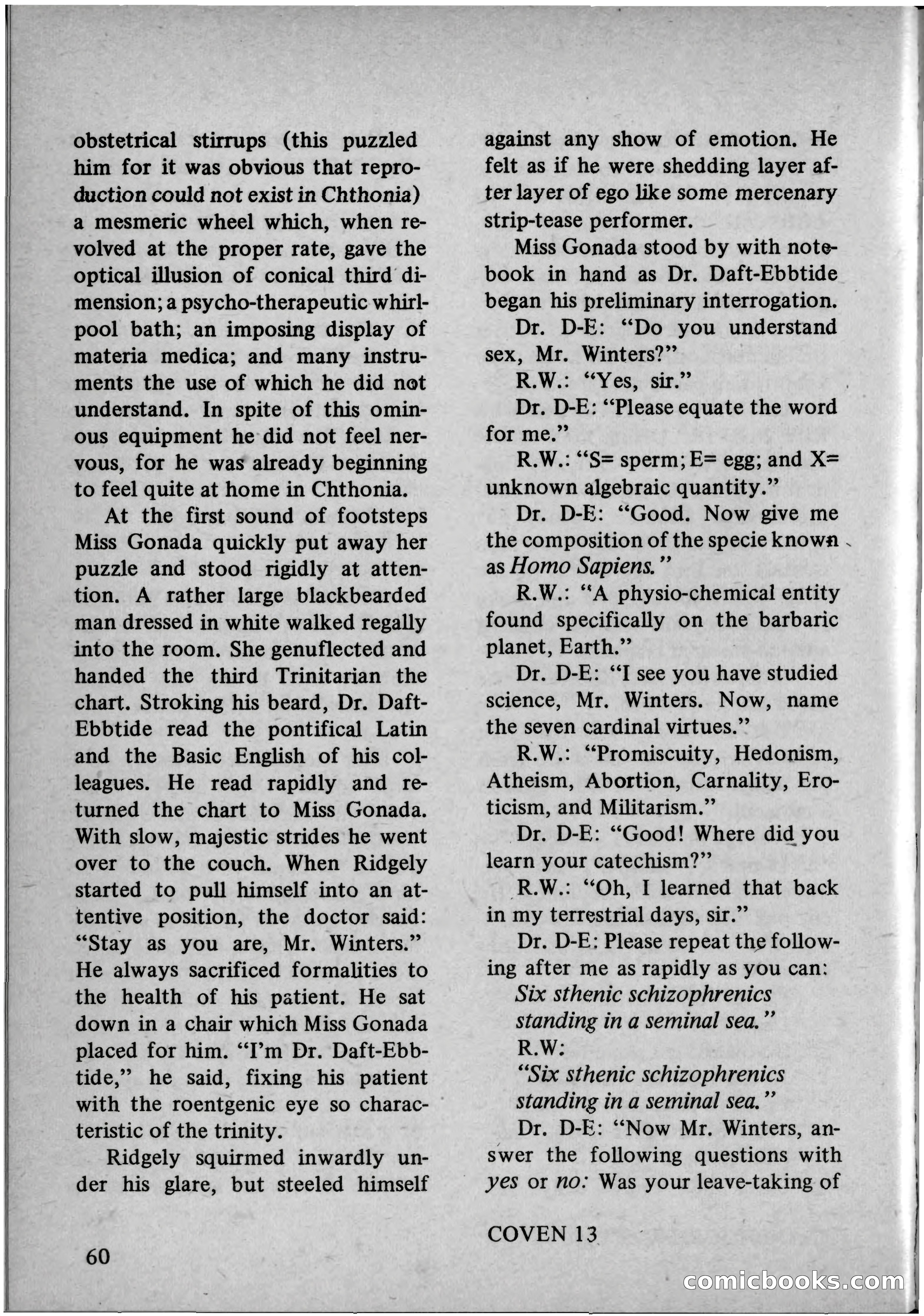 Coven 13, November 1969 — page 60 of 147
