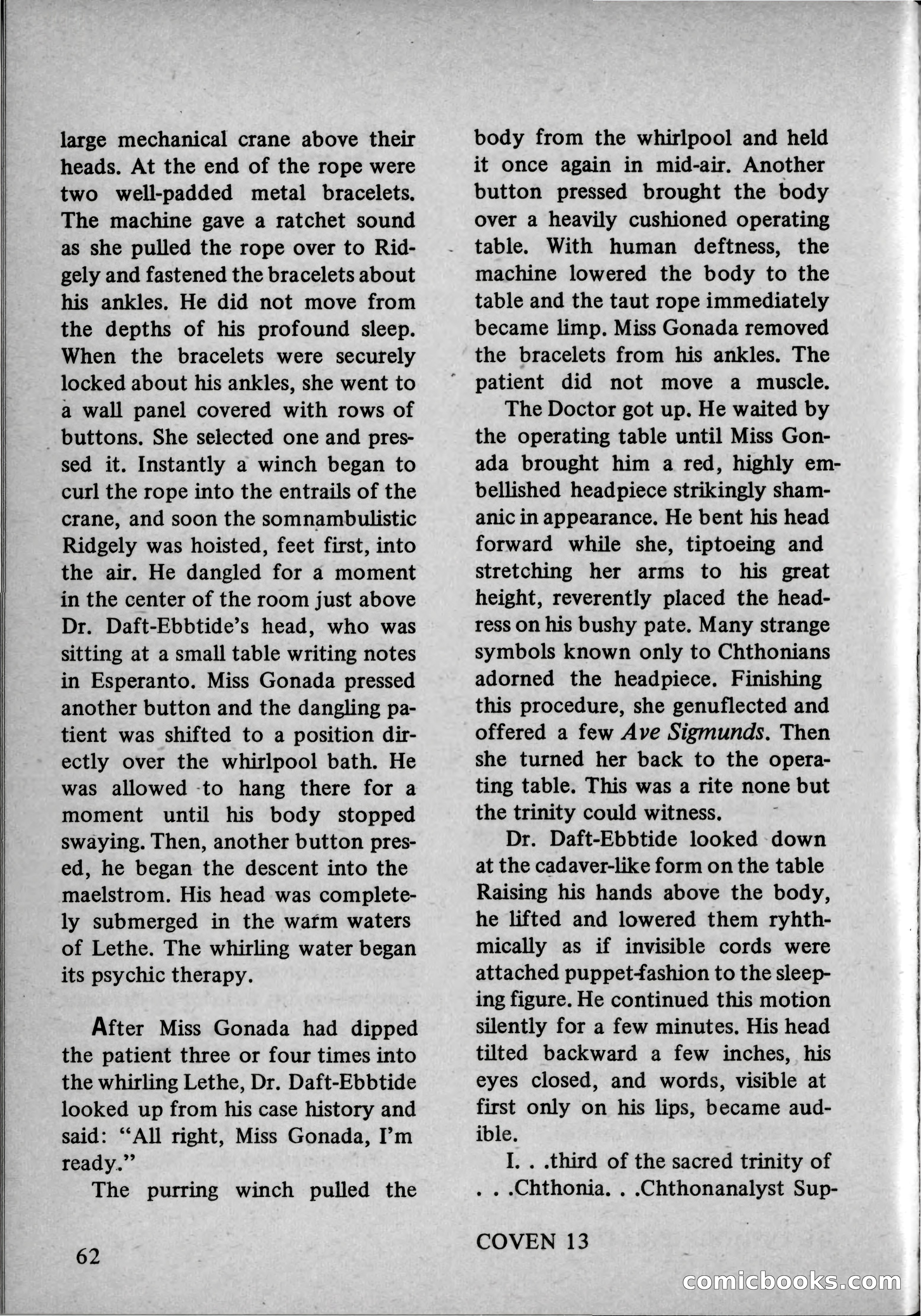 Coven 13, November 1969 — page 62 of 147
