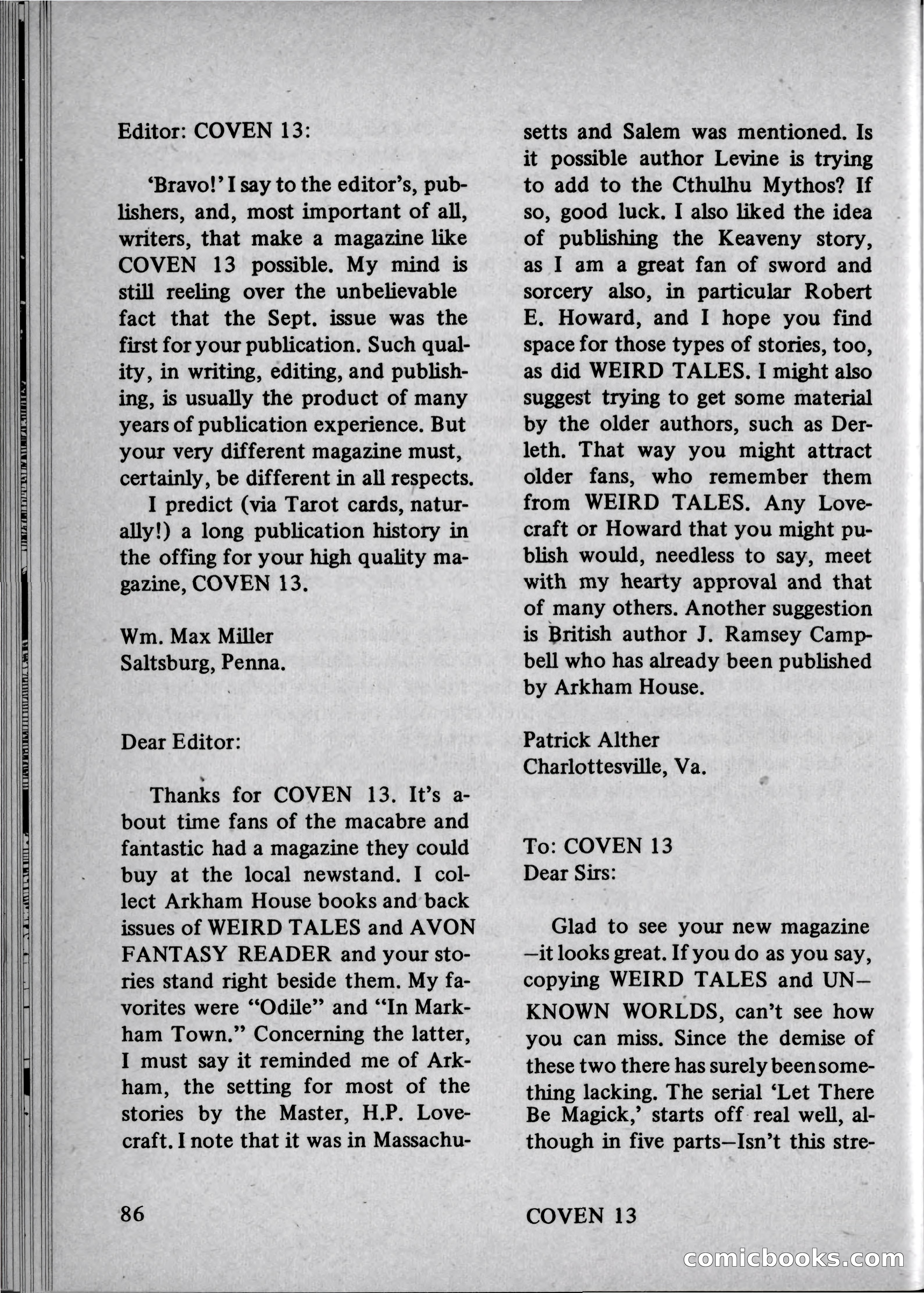 Coven 13, November 1969 — page 85 of 147