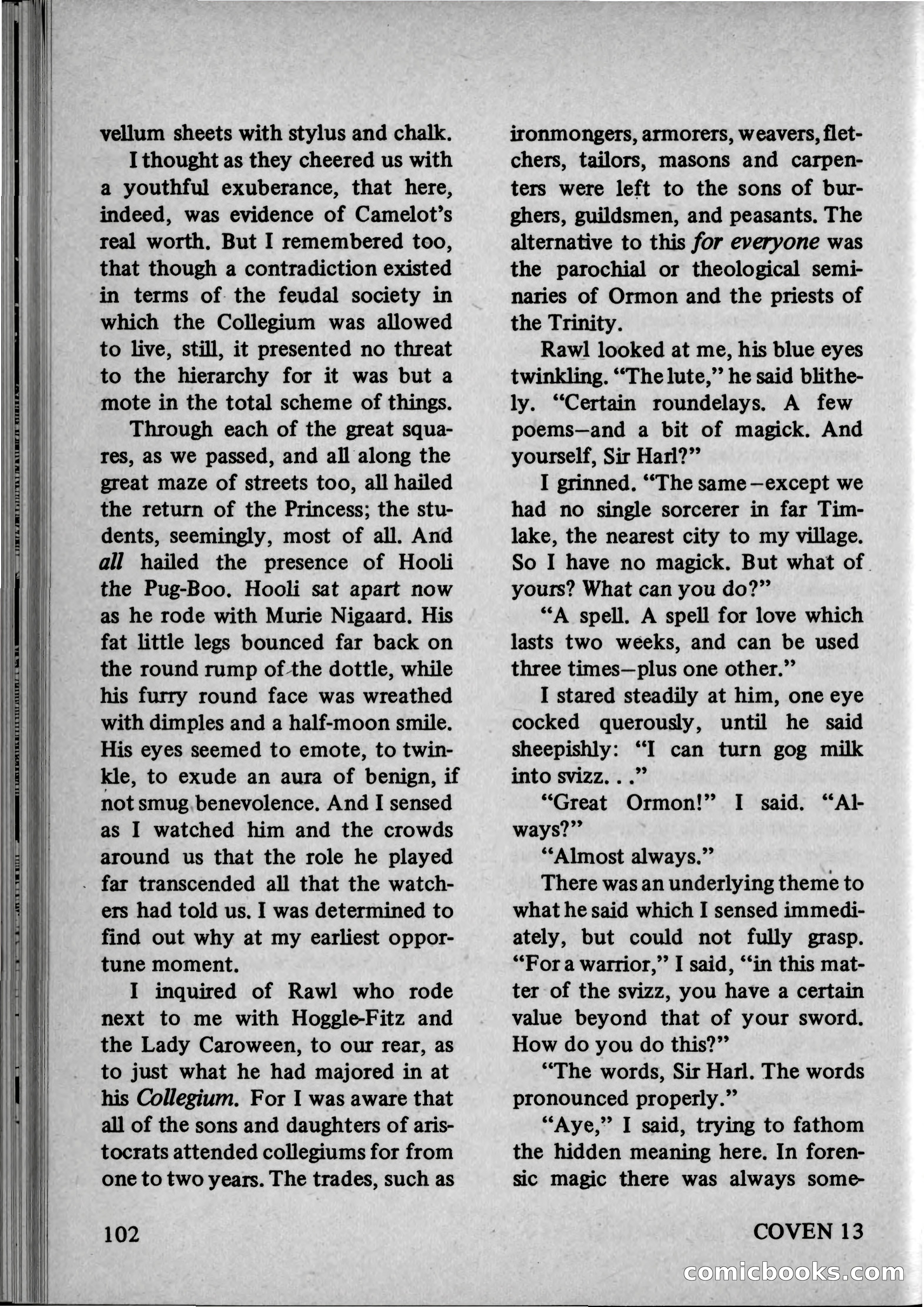 Coven 13, November 1969 — page 101 of 147