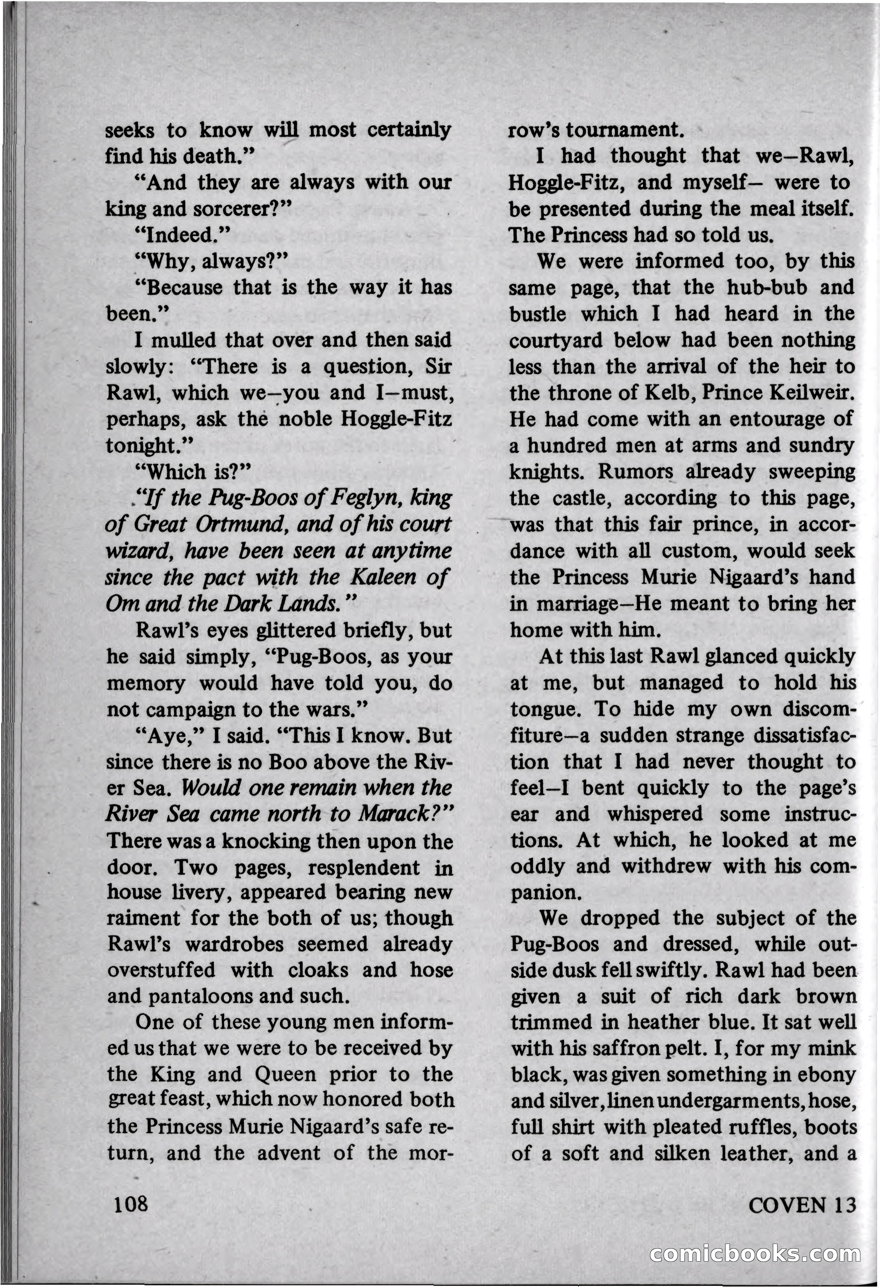 Coven 13, November 1969 — page 107 of 147
