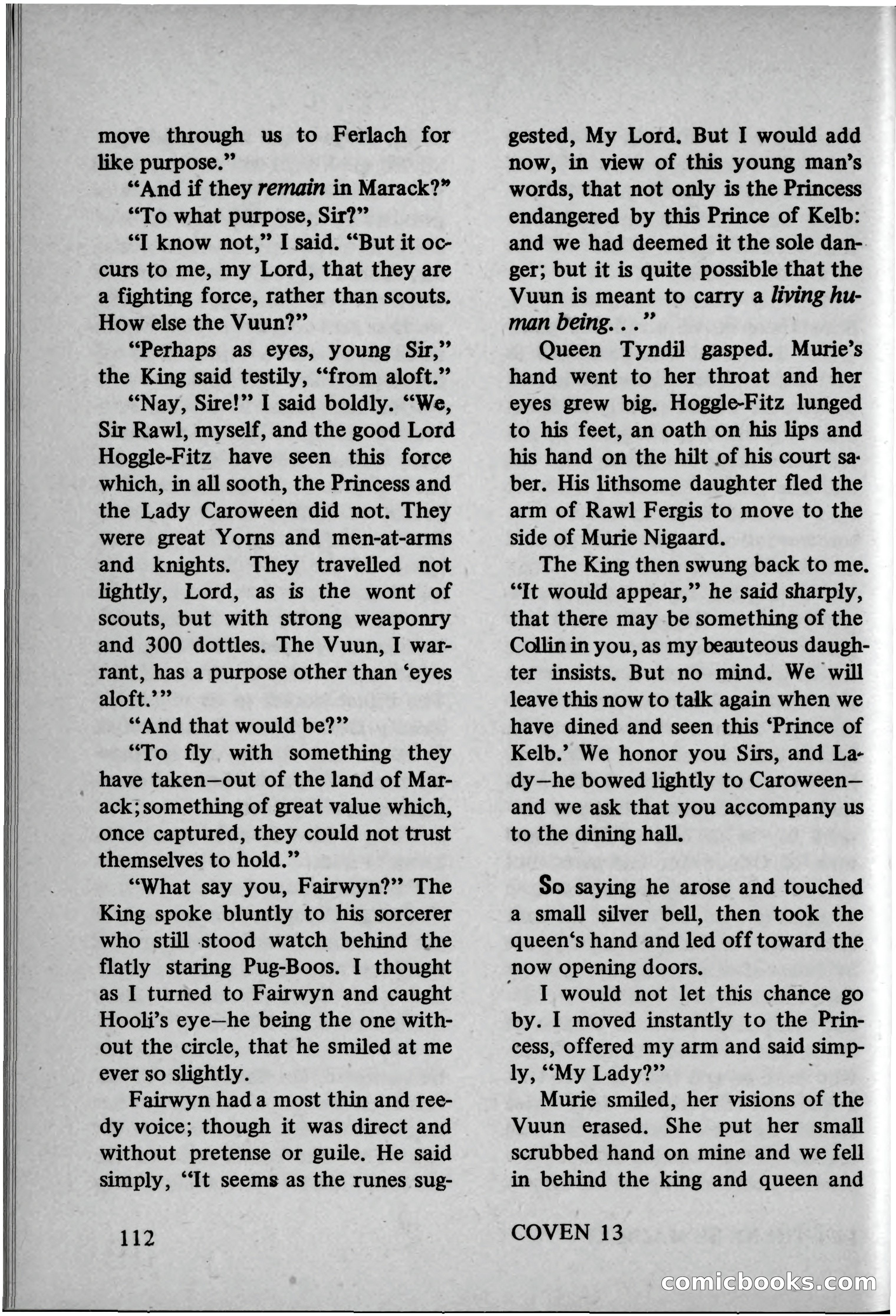 Coven 13, November 1969 — page 111 of 147