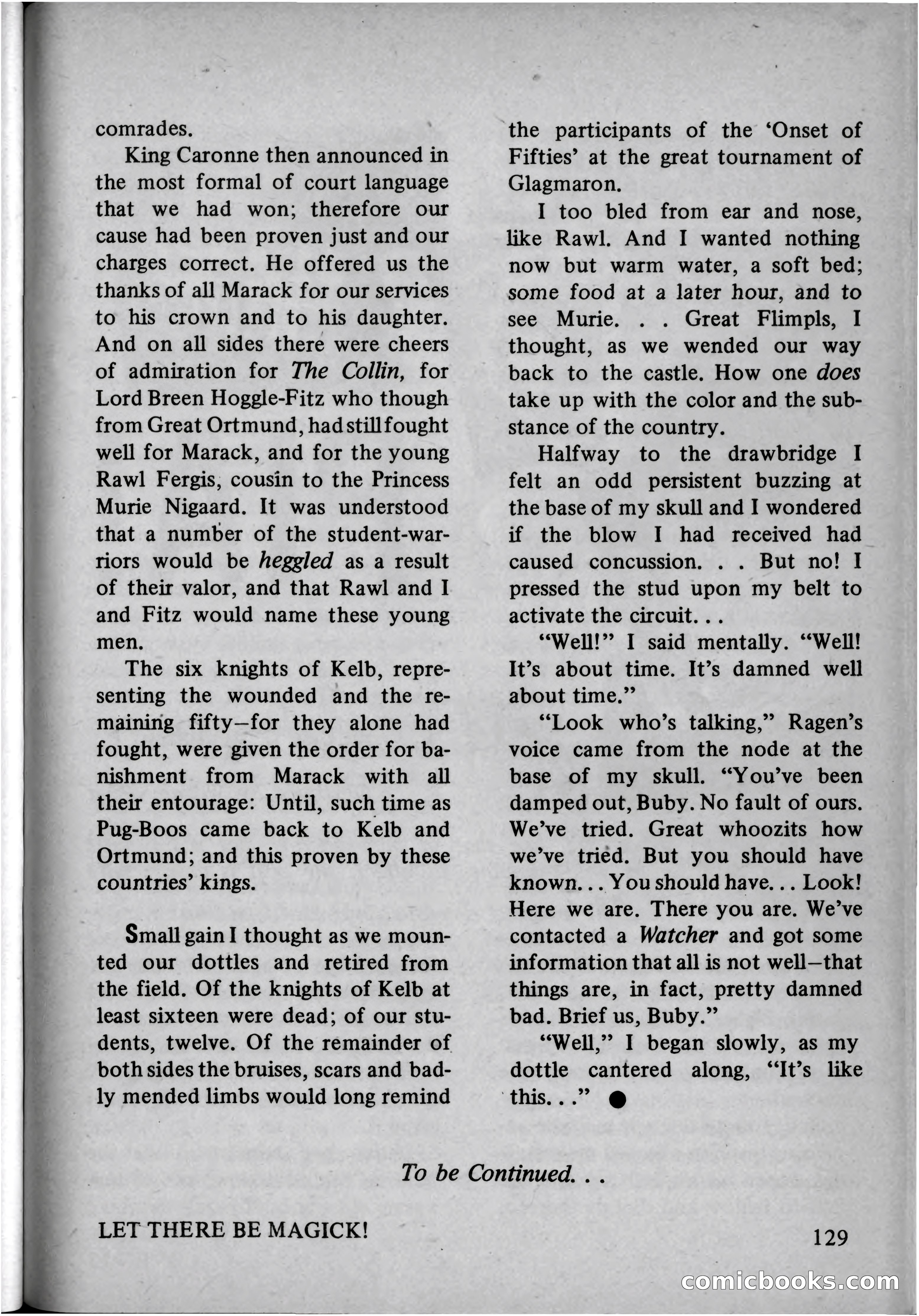Coven 13, November 1969 — page 128 of 147