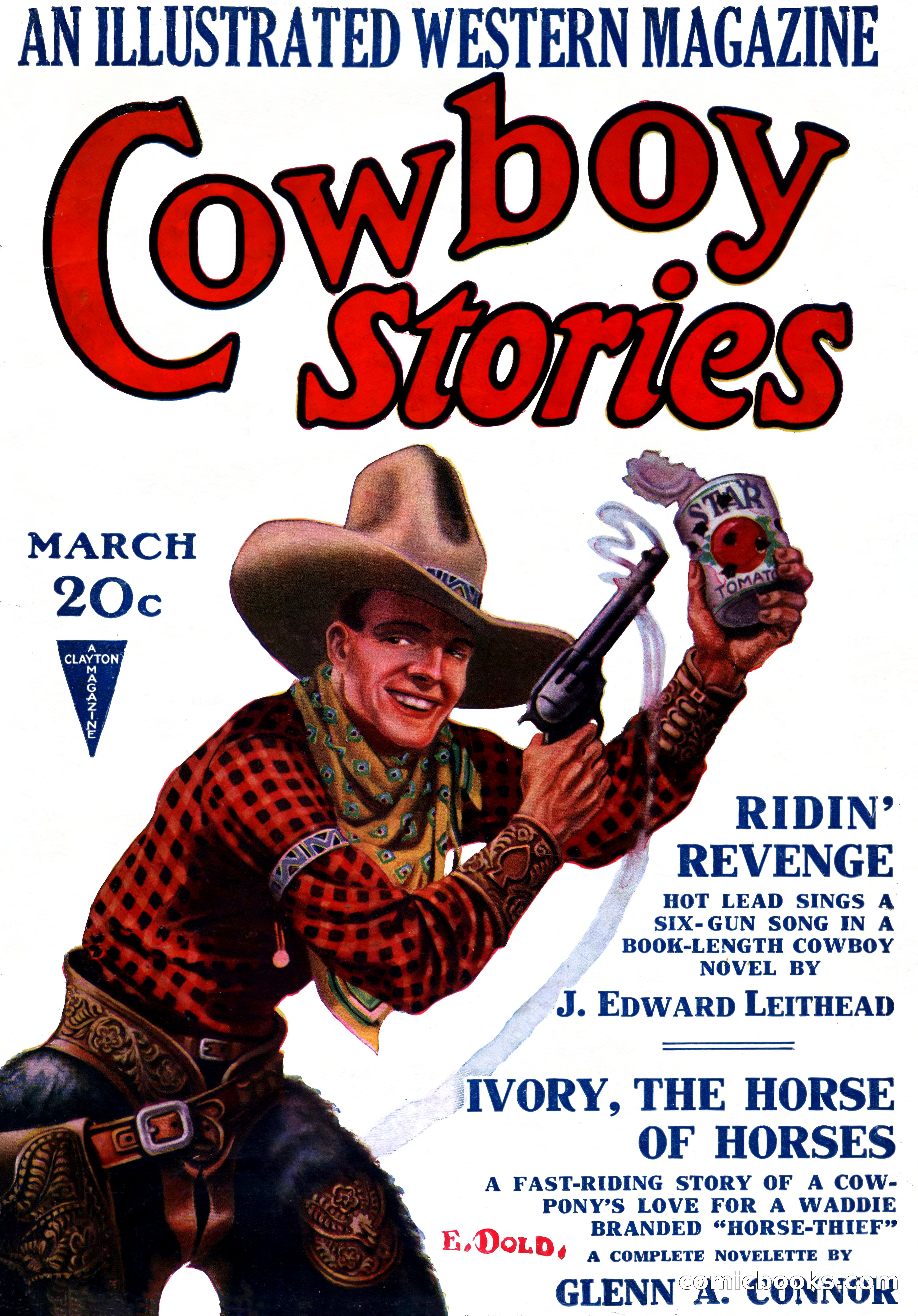 Cowboy Stories, March 1927