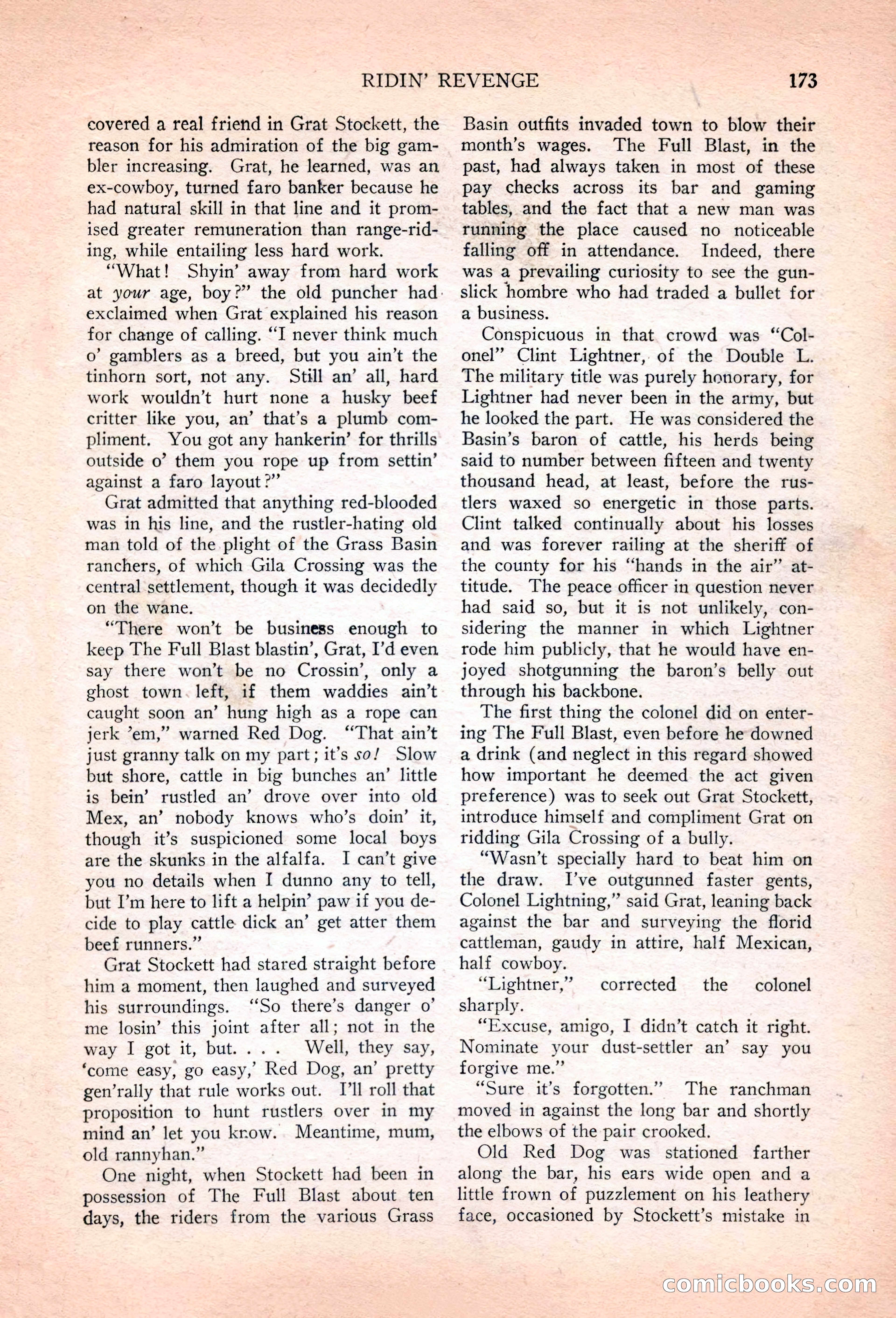Cowboy Stories, March 1927 — page 15 of 164