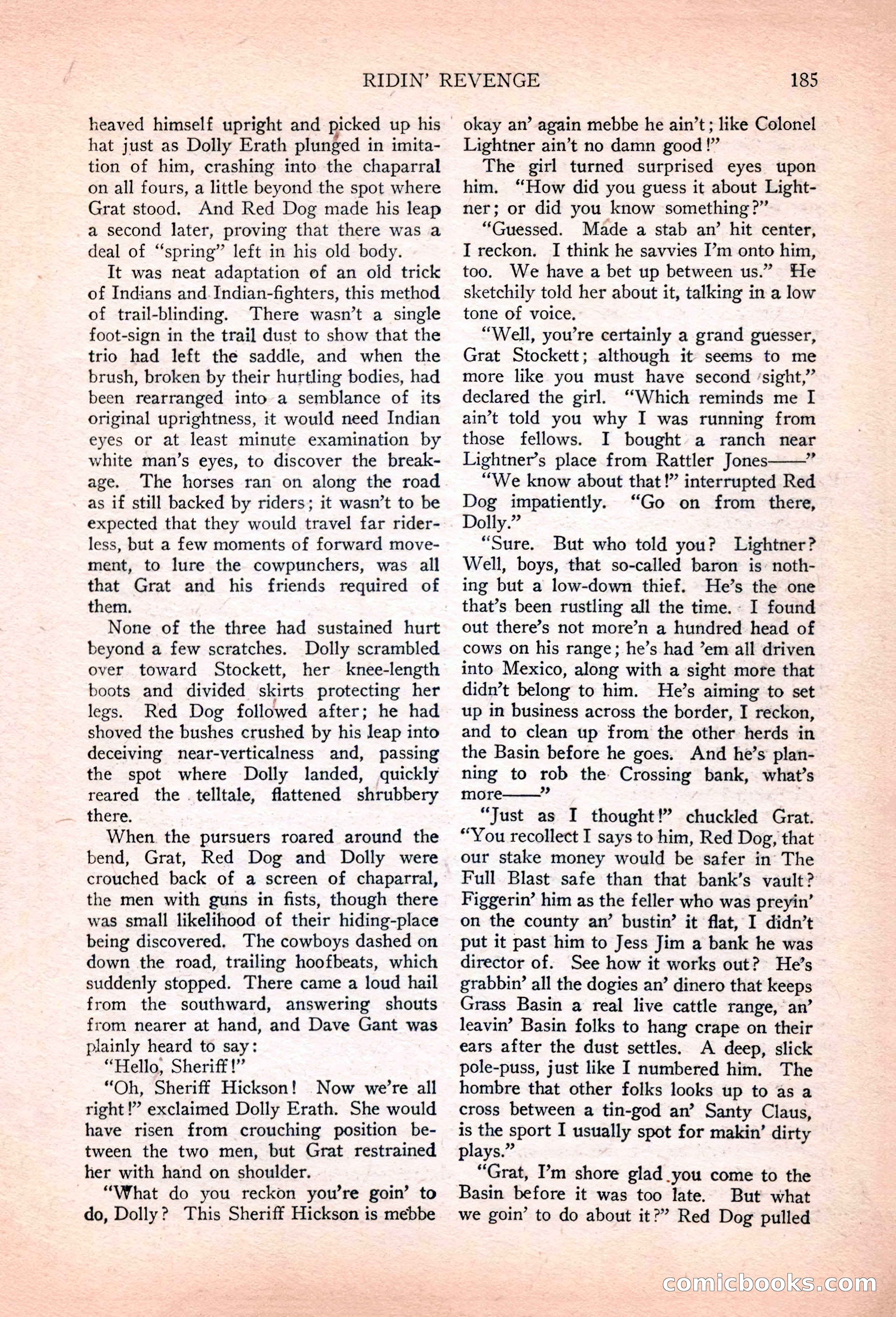 Cowboy Stories, March 1927 — page 27 of 164