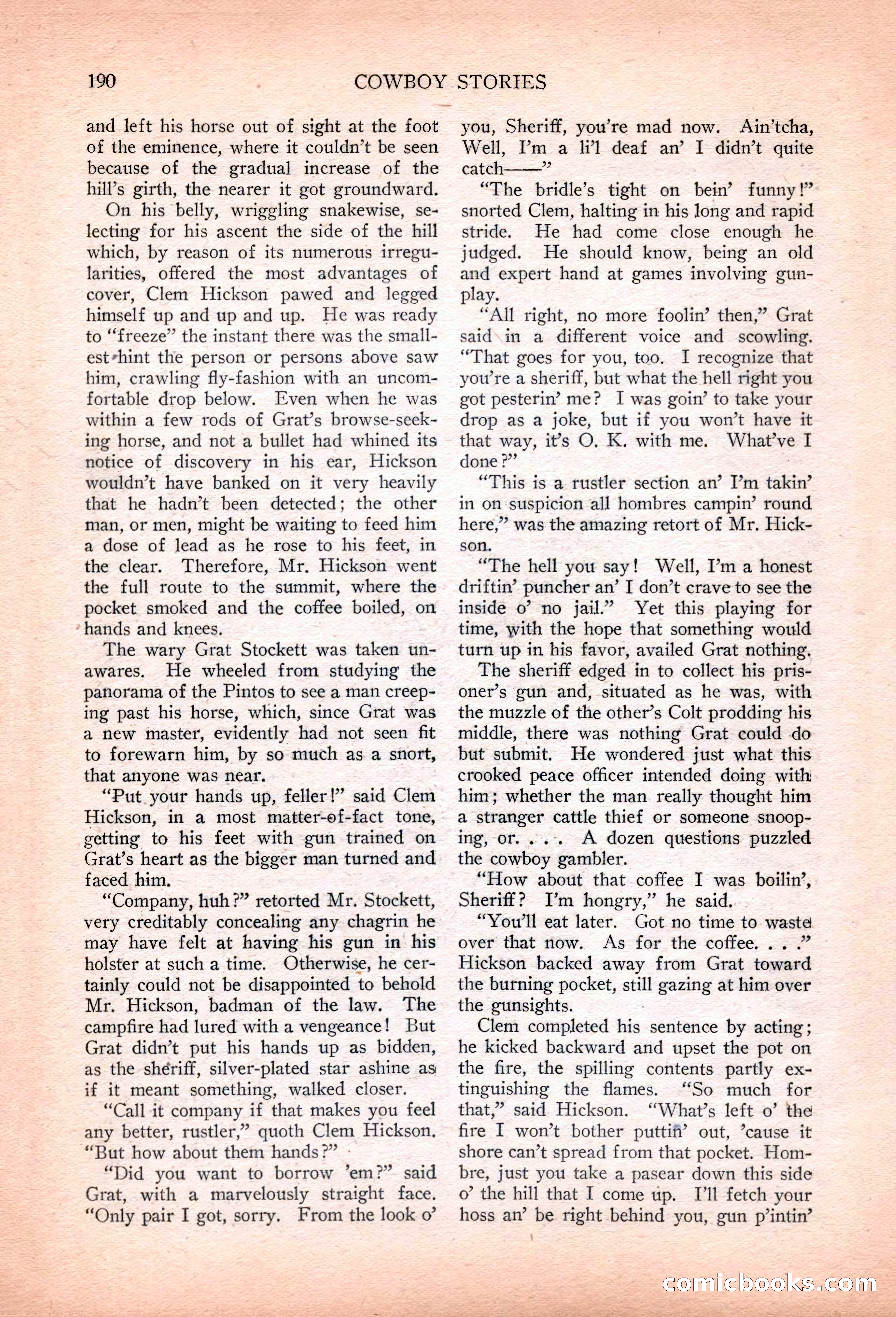 Cowboy Stories, March 1927 — page 32 of 164