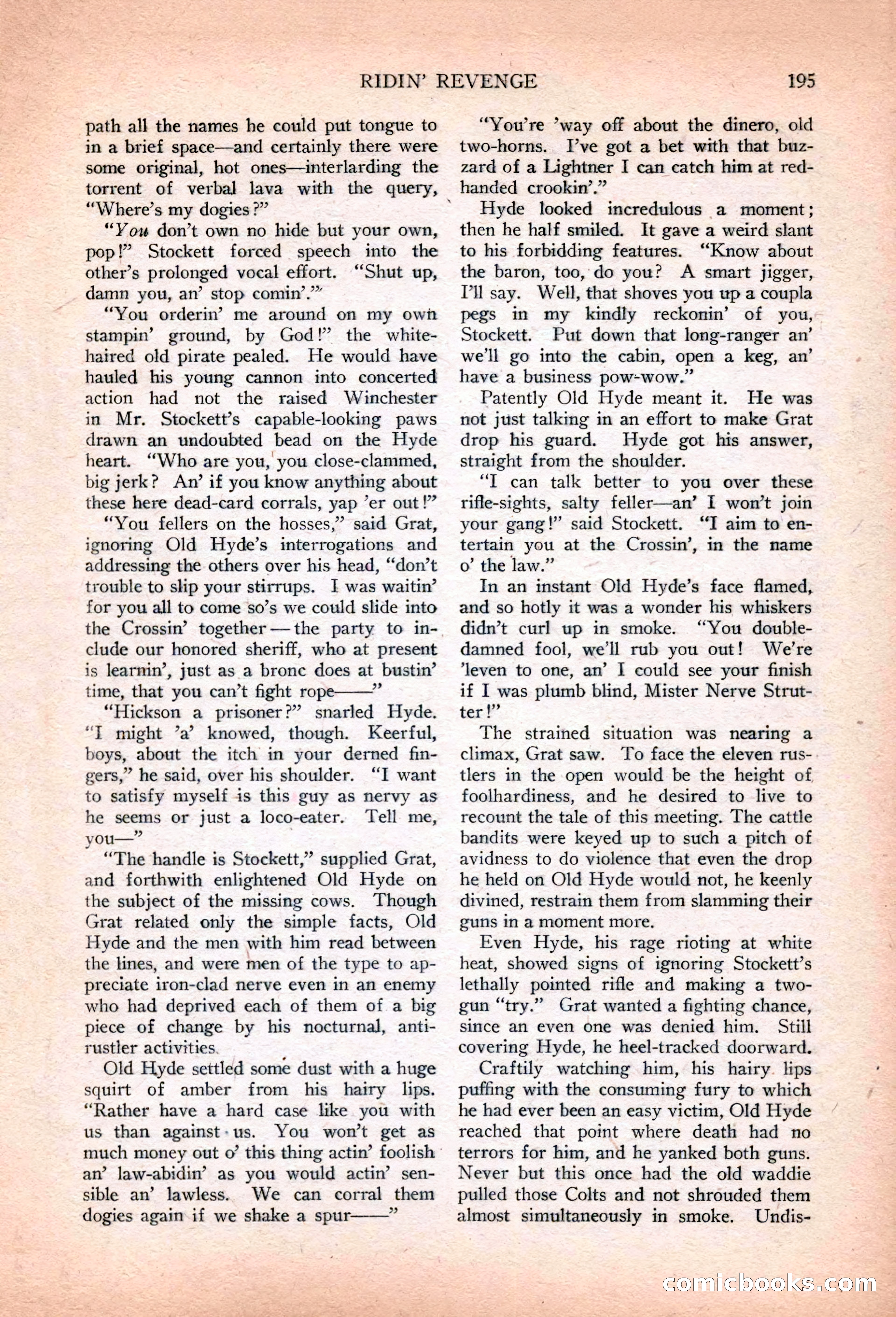 Cowboy Stories, March 1927 — page 37 of 164