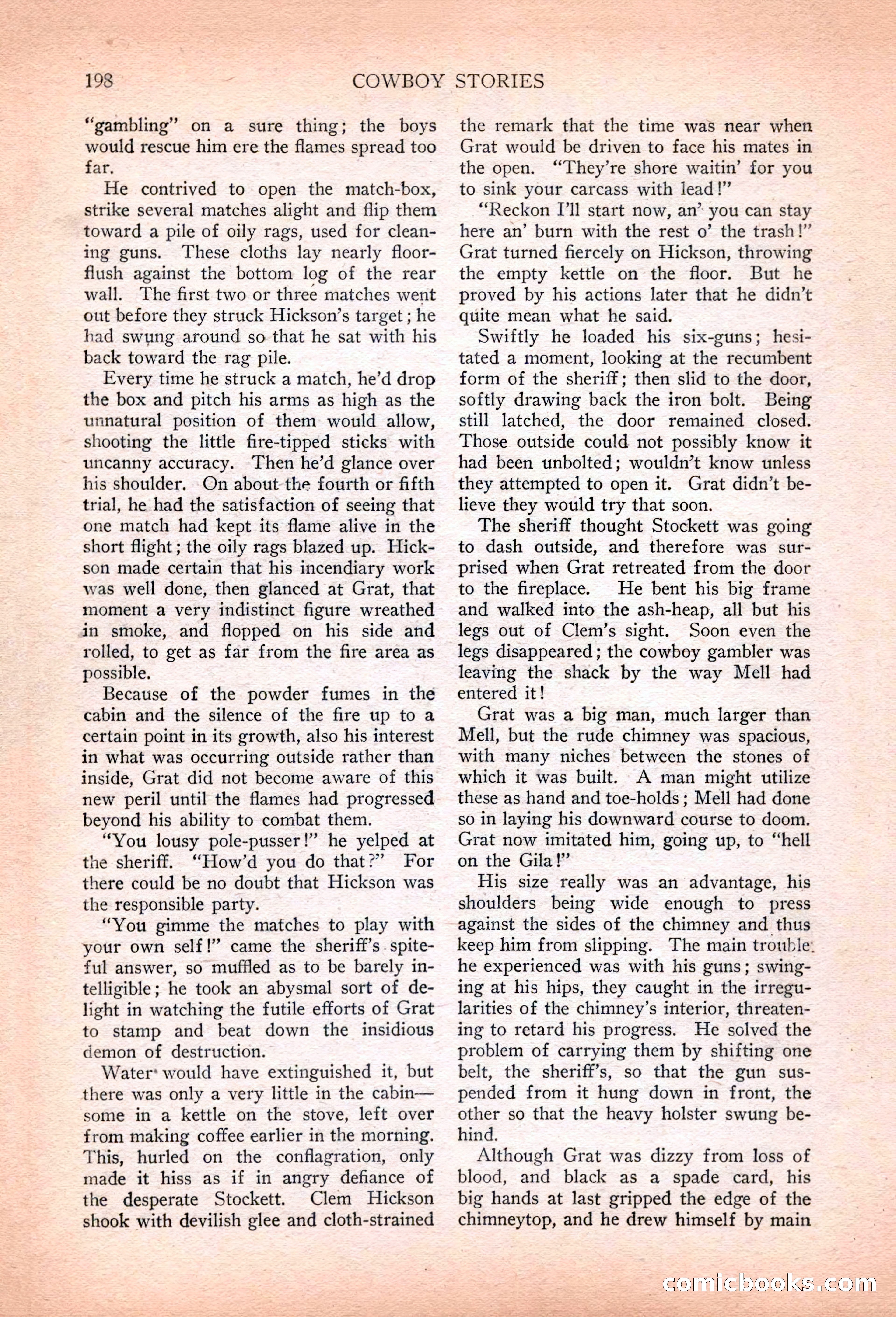 Cowboy Stories, March 1927 — page 40 of 164
