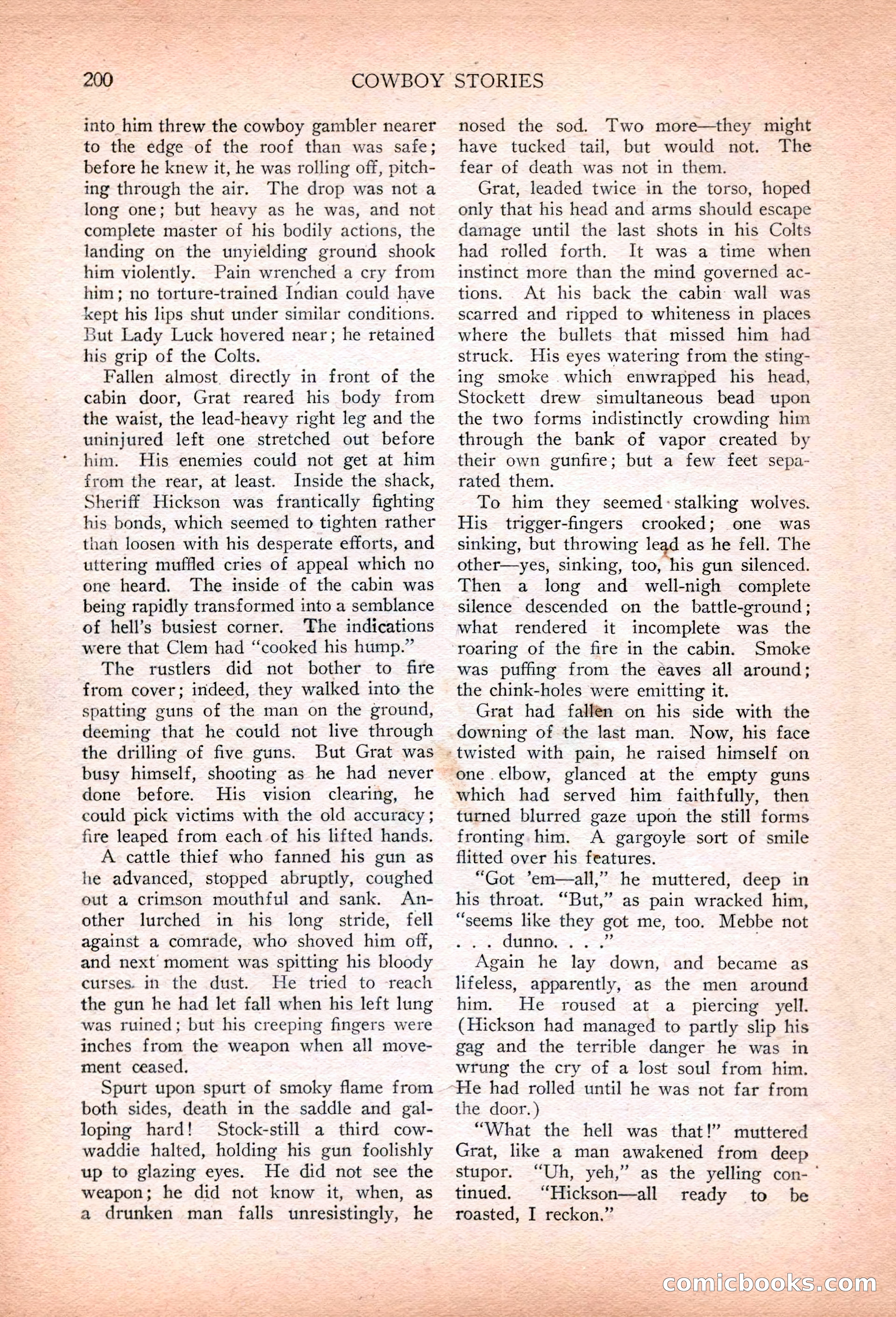 Cowboy Stories, March 1927 — page 42 of 164