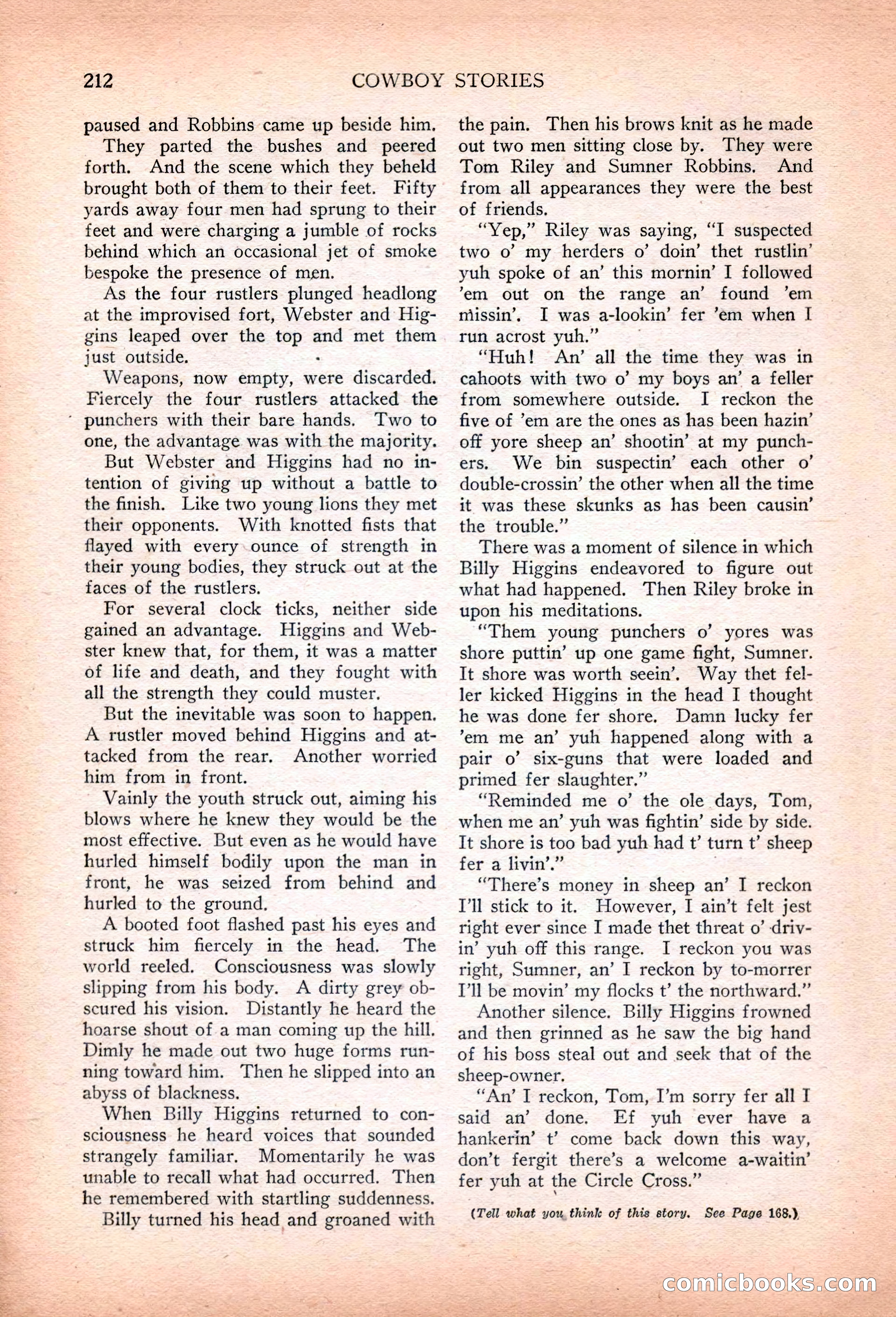 Cowboy Stories, March 1927 — page 54 of 164
