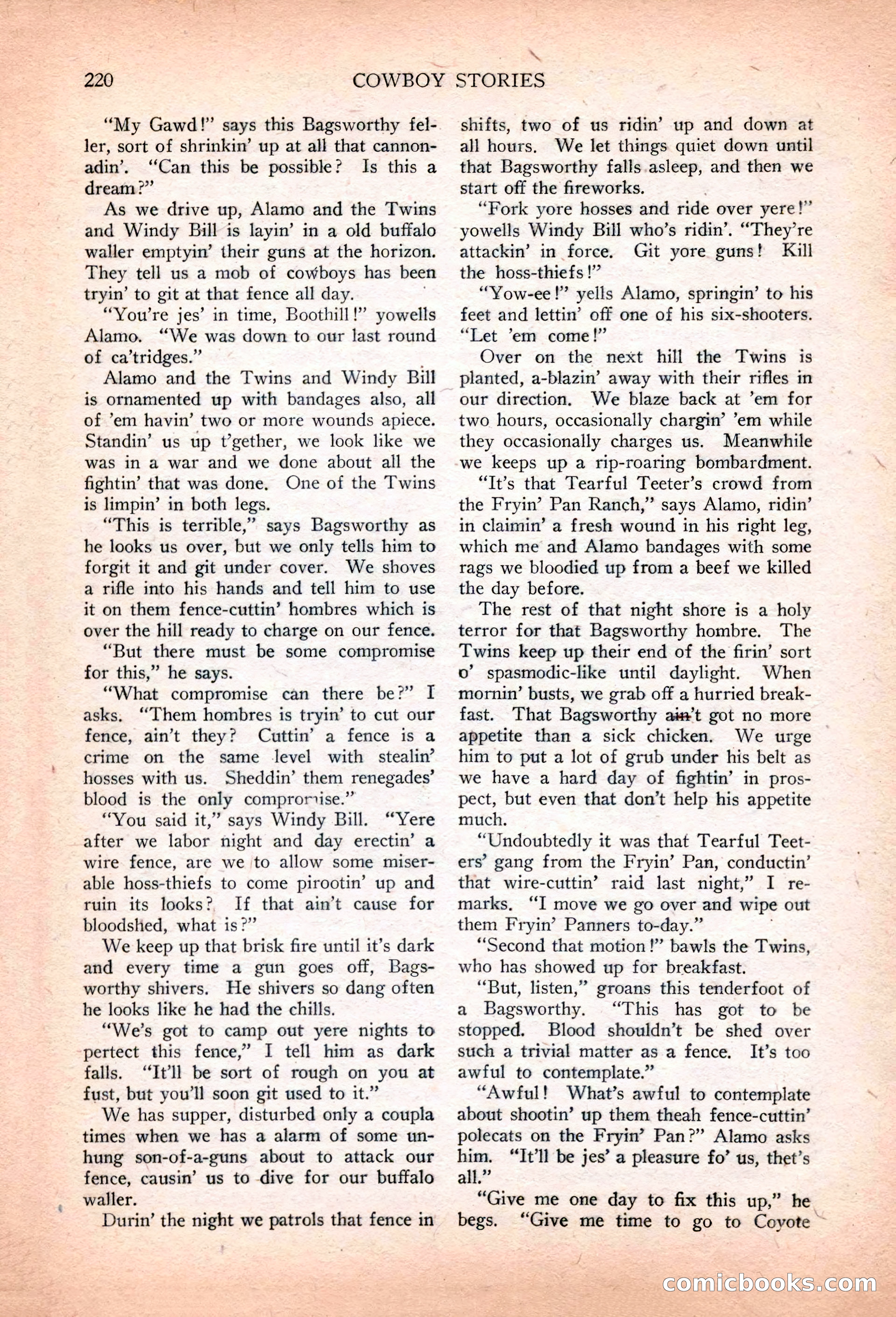 Cowboy Stories, March 1927 — page 62 of 164