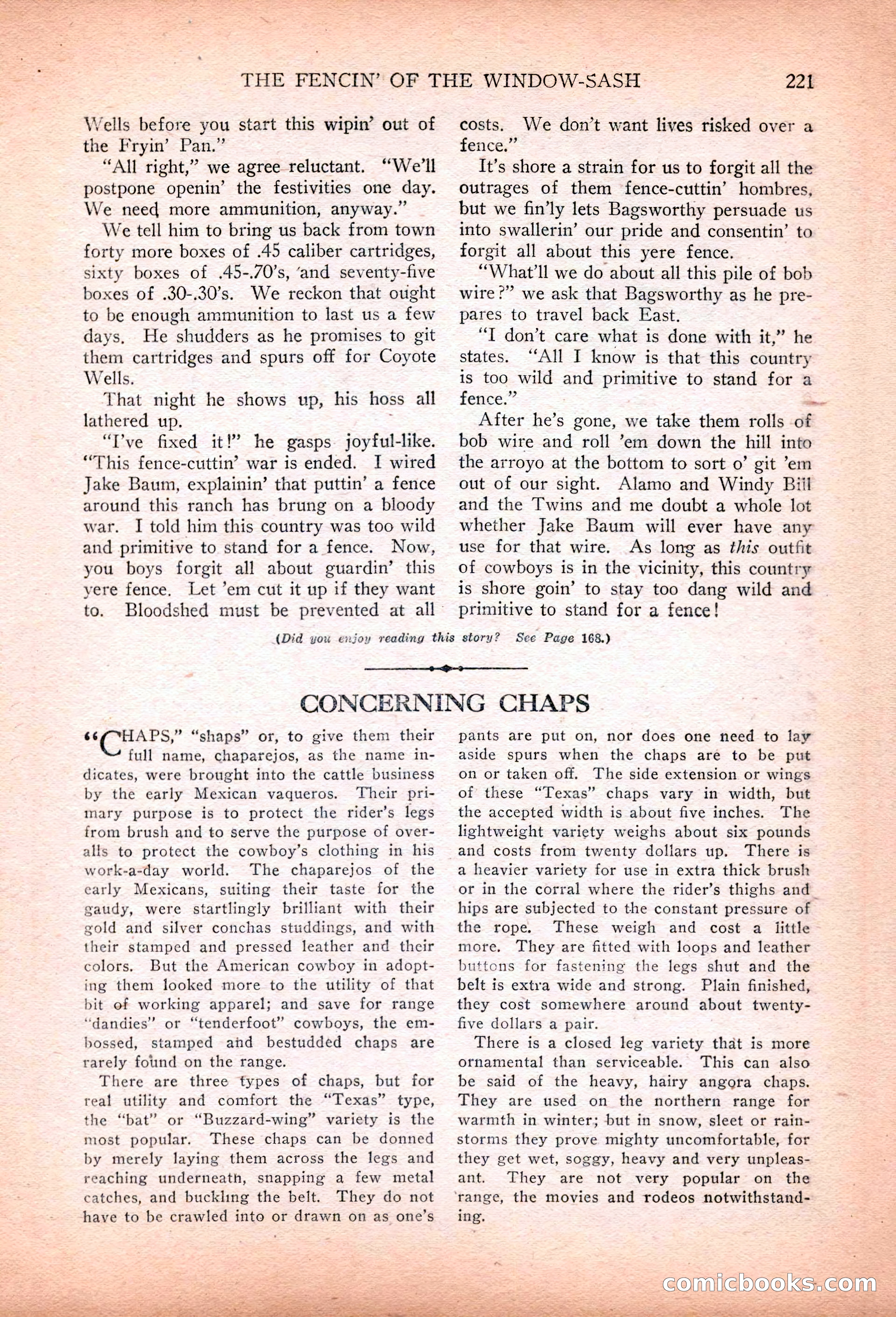 Cowboy Stories, March 1927 — page 63 of 164