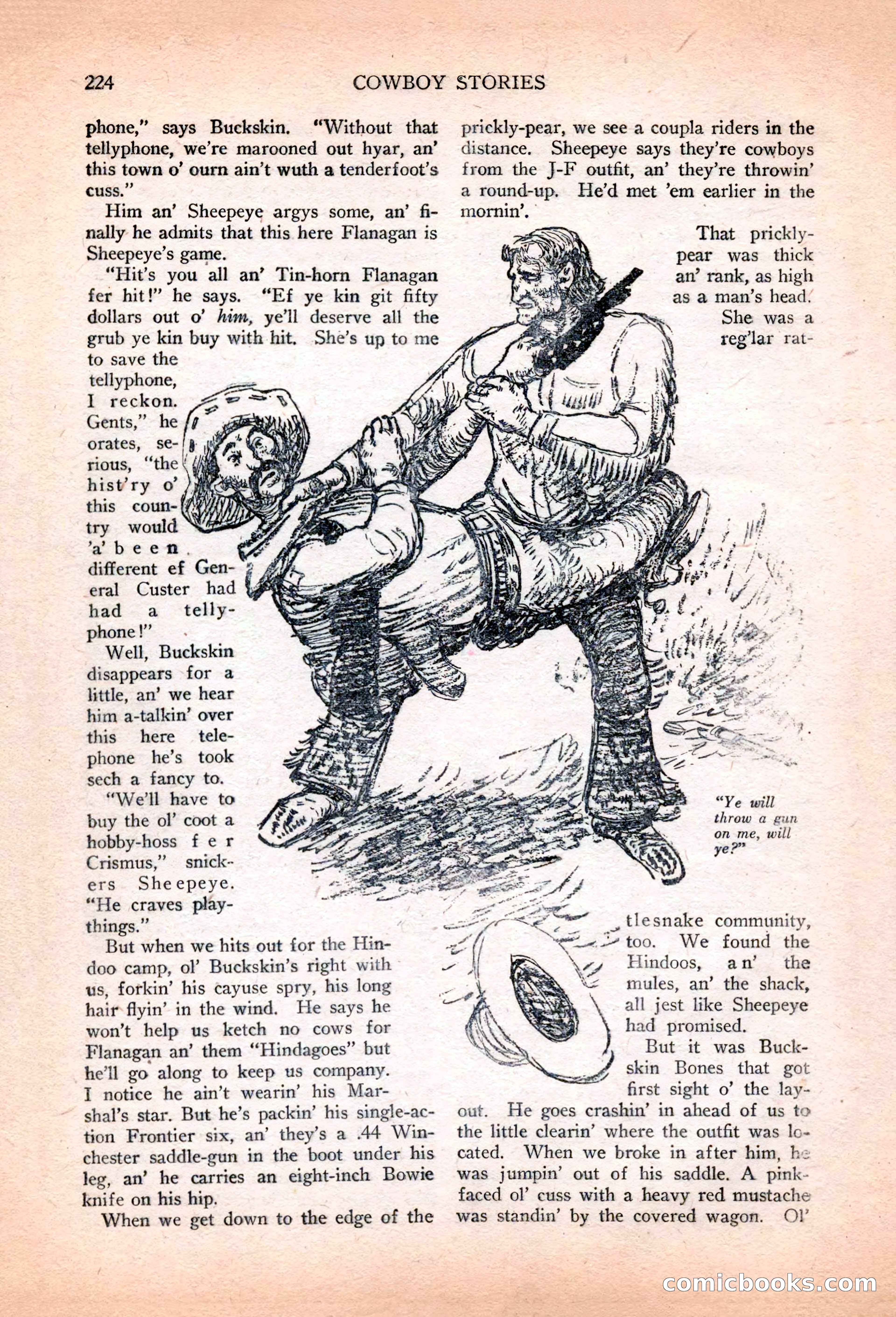 Cowboy Stories, March 1927 — page 66 of 164
