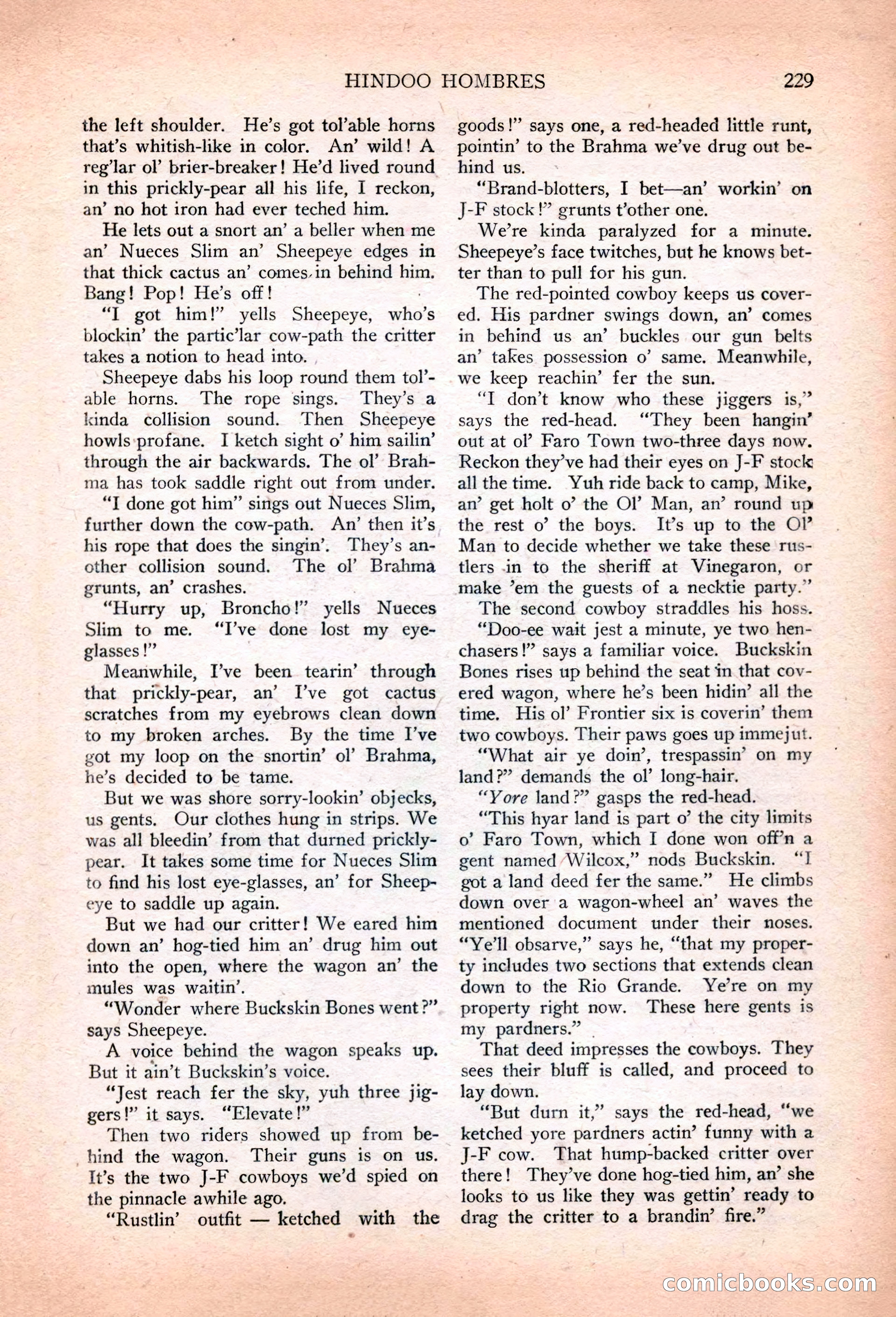 Cowboy Stories, March 1927 — page 71 of 164