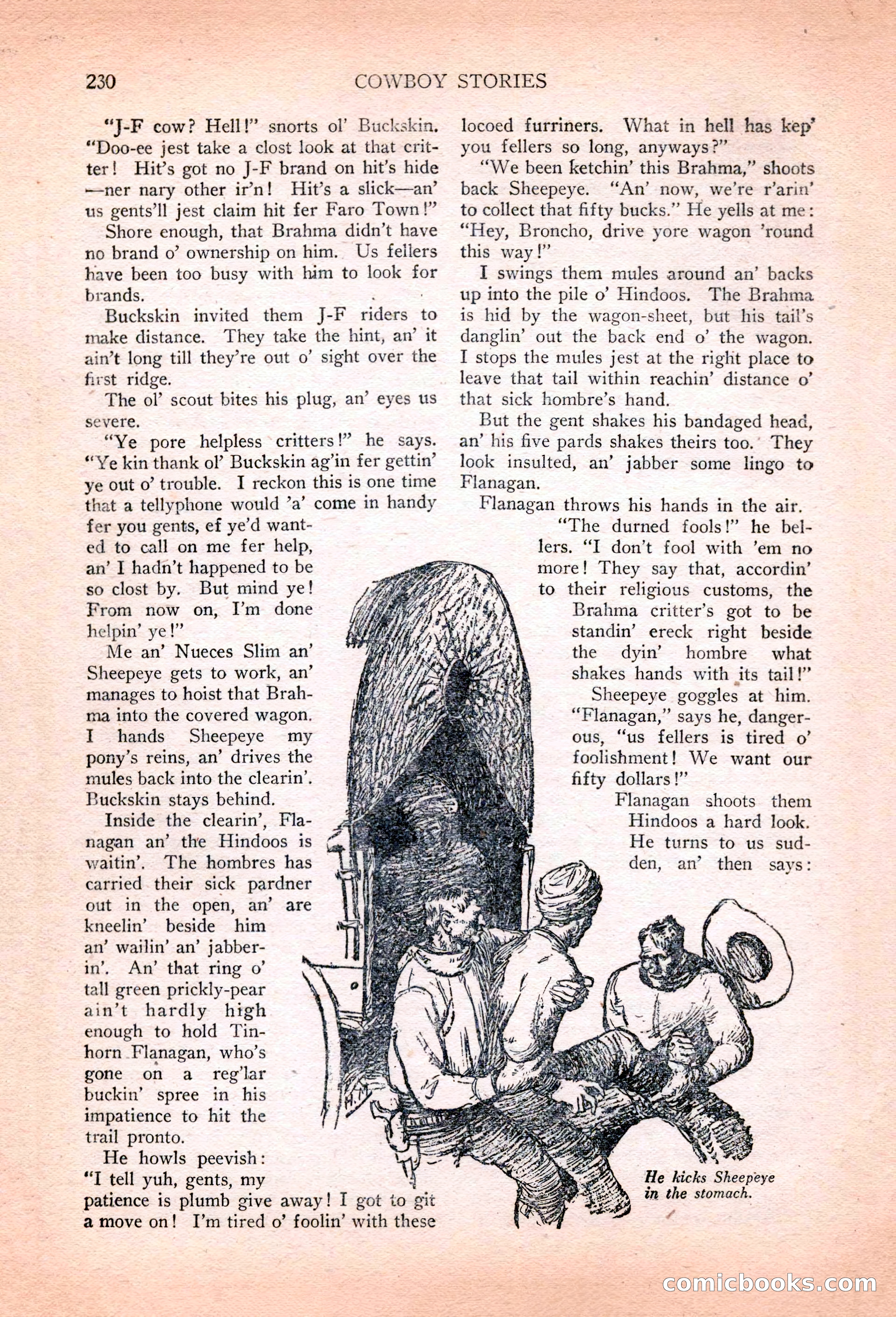 Cowboy Stories, March 1927 — page 72 of 164