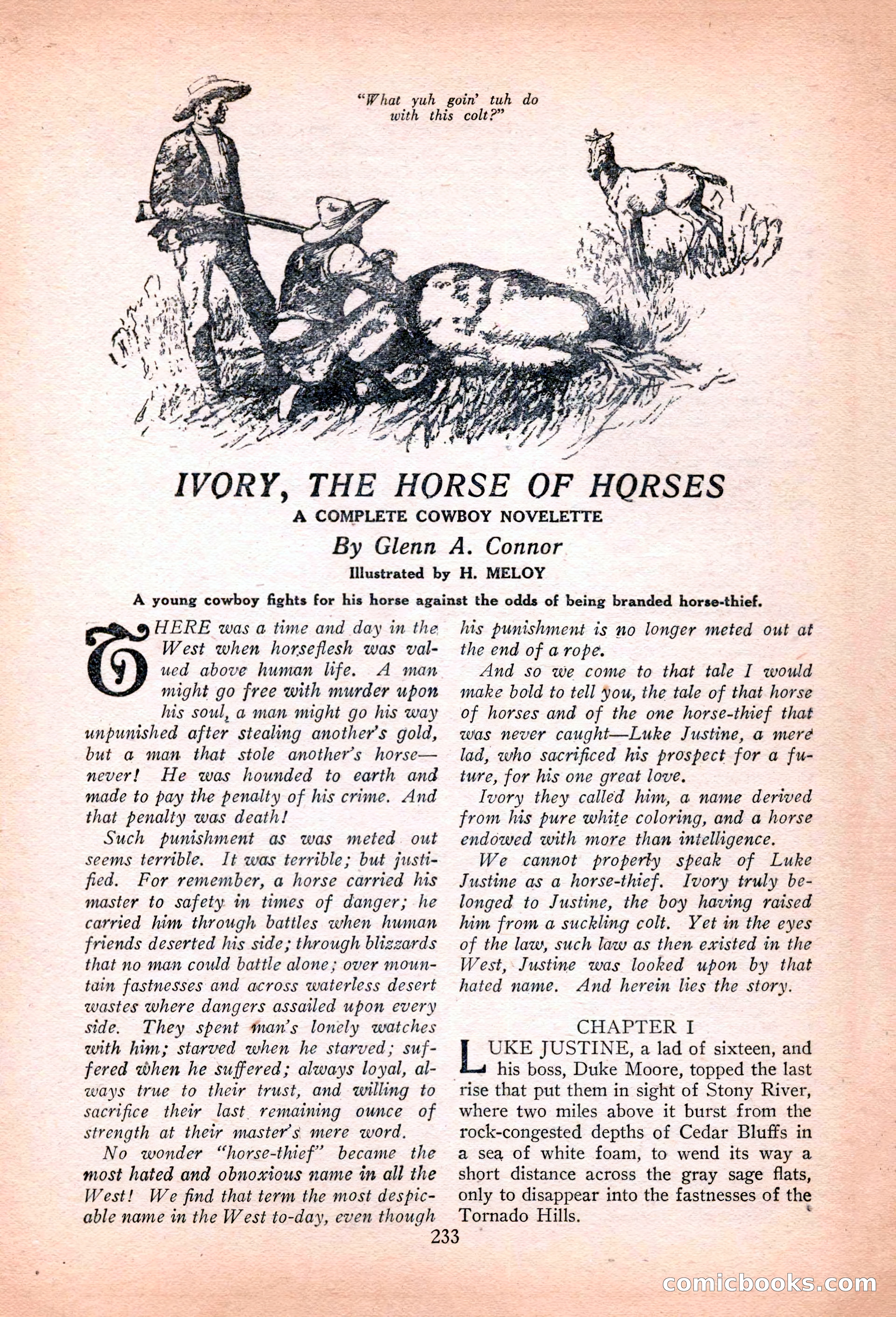 Cowboy Stories, March 1927 — page 75 of 164