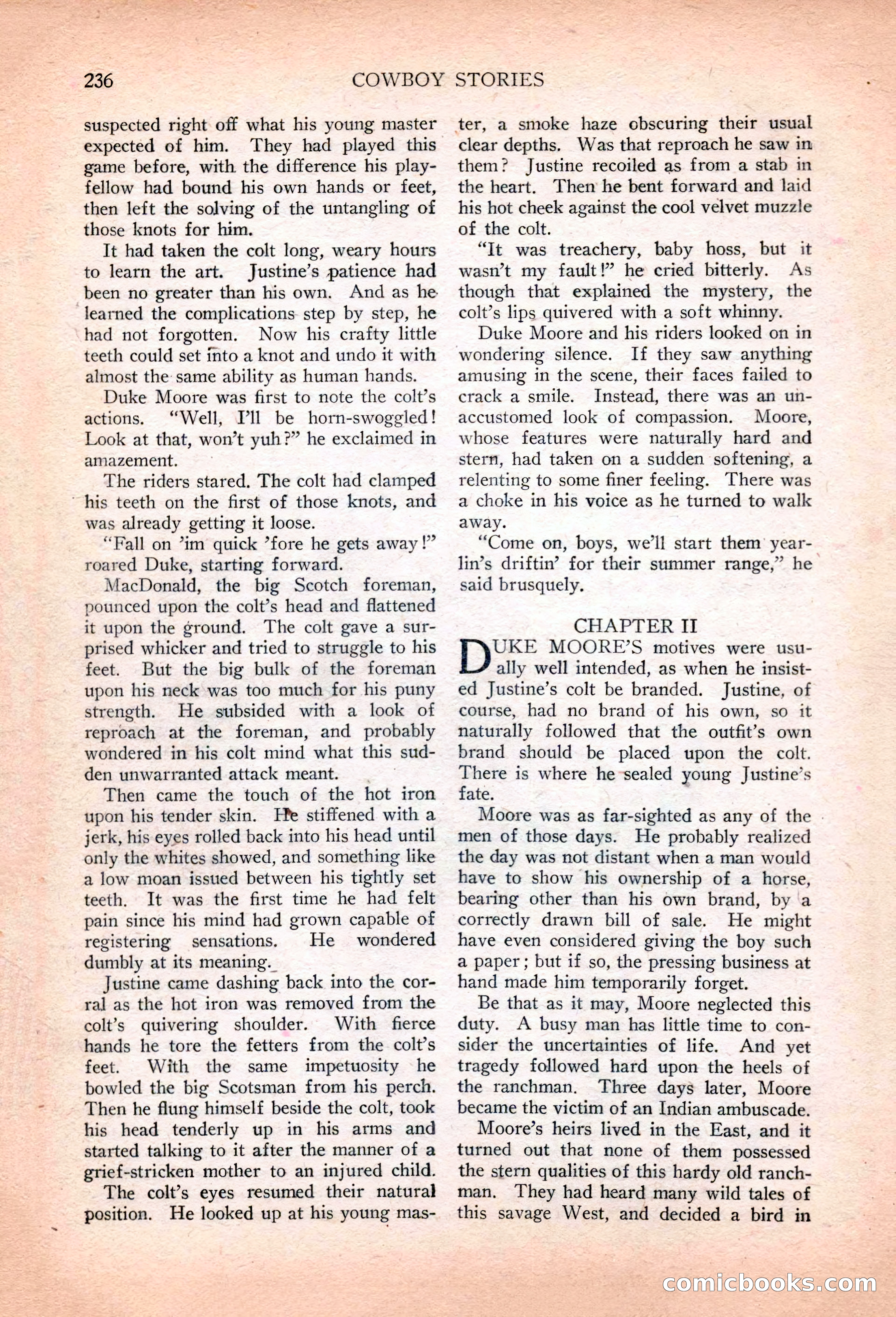 Cowboy Stories, March 1927 — page 78 of 164
