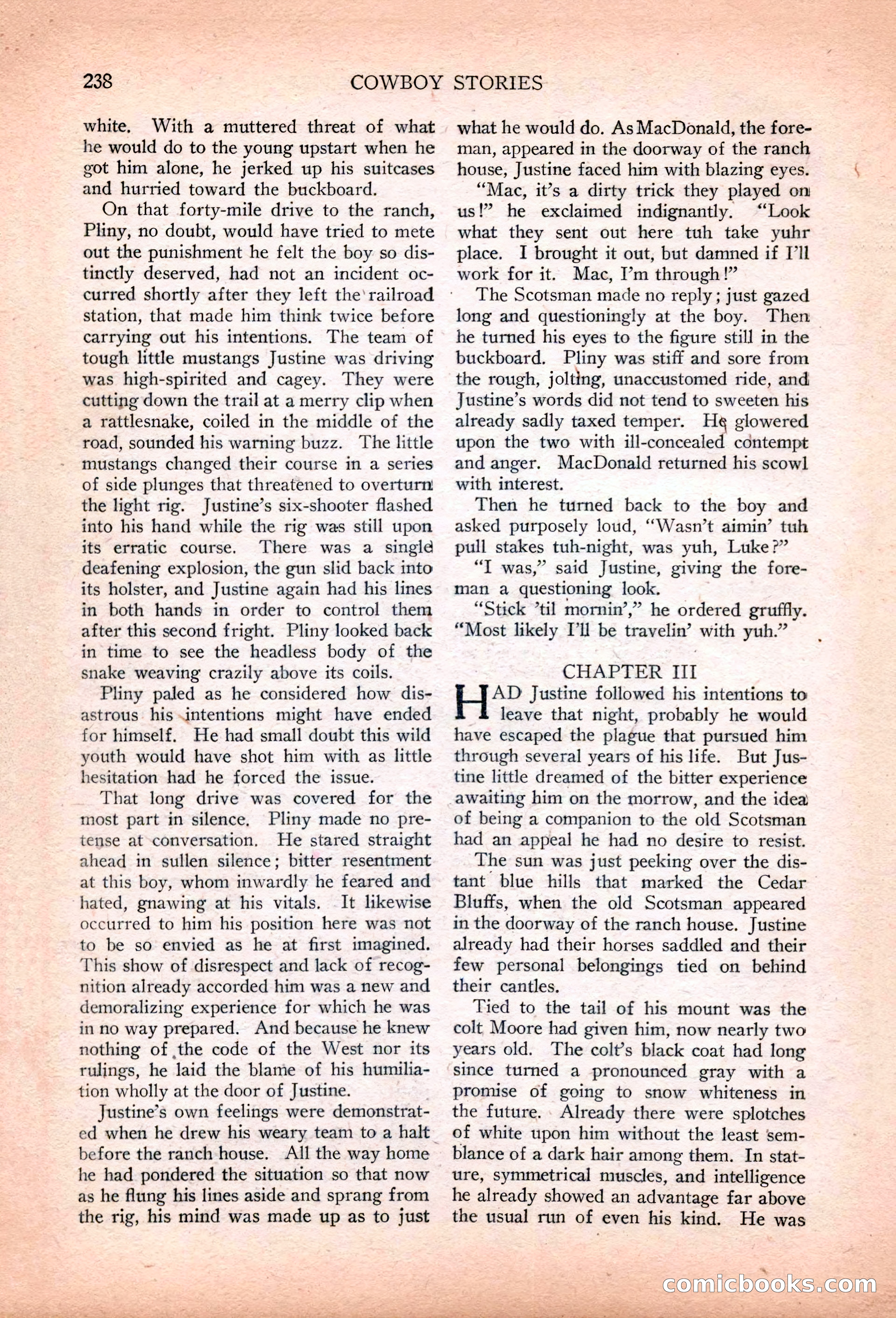Cowboy Stories, March 1927 — page 80 of 164