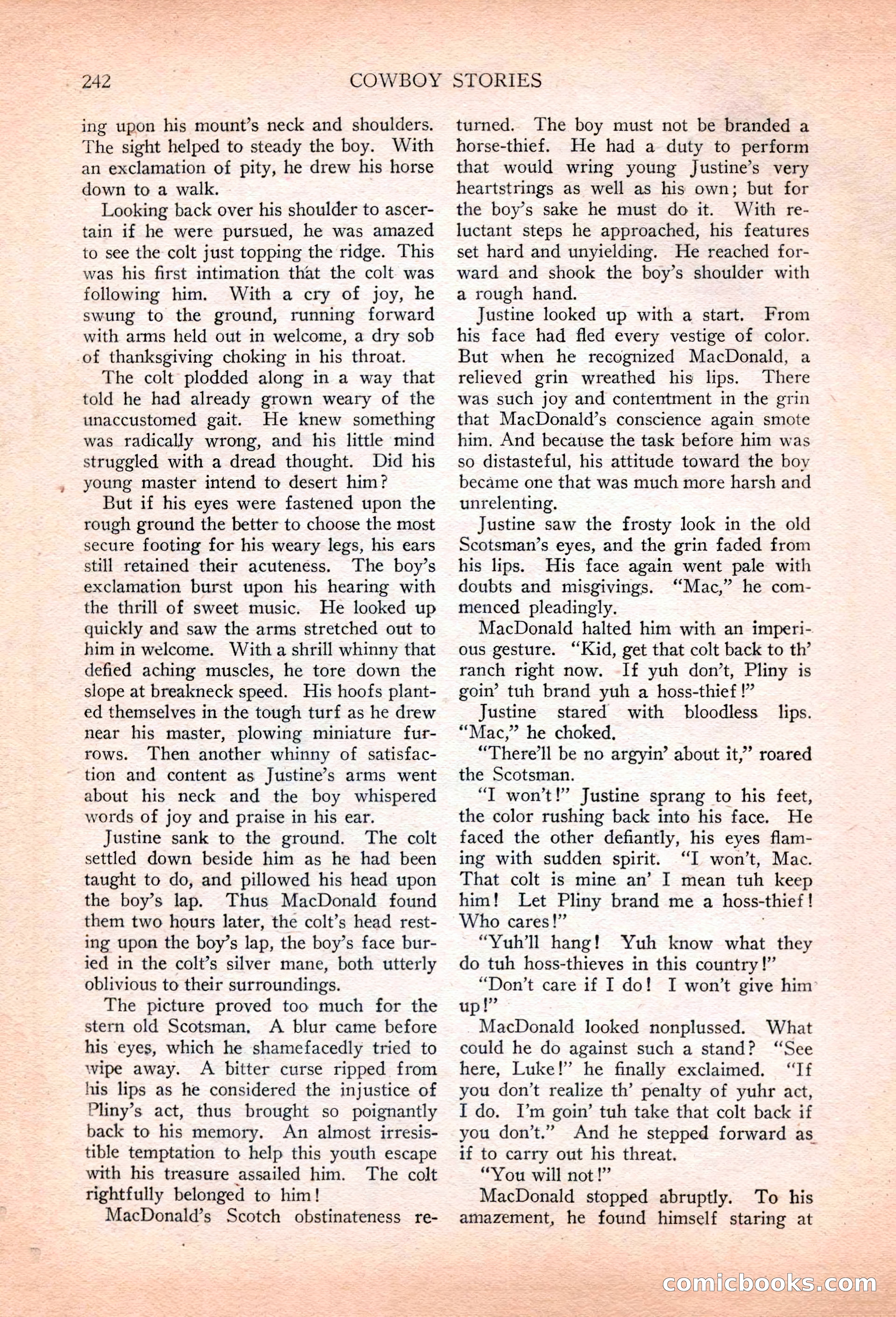Cowboy Stories, March 1927 — page 84 of 164