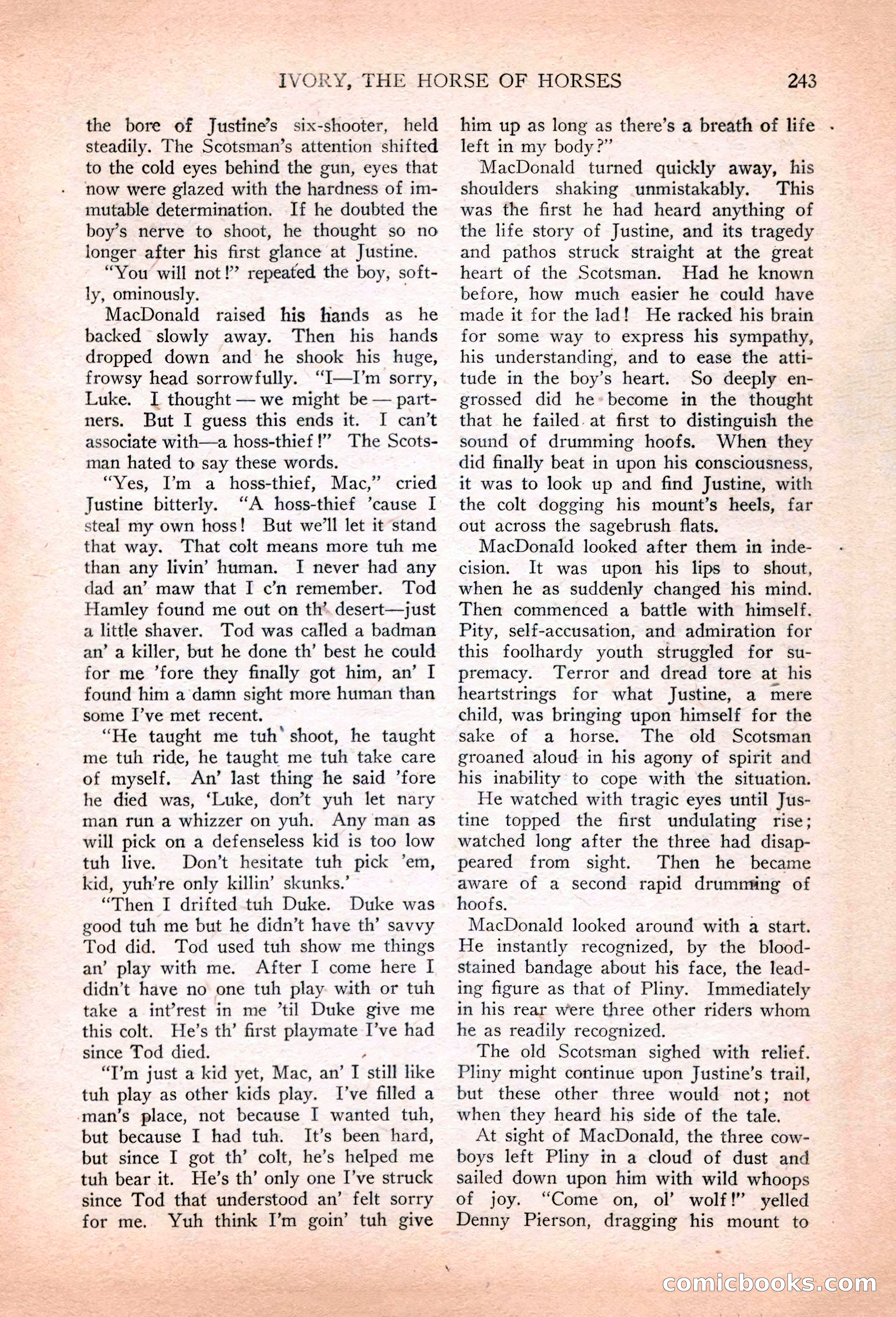 Cowboy Stories, March 1927 — page 85 of 164