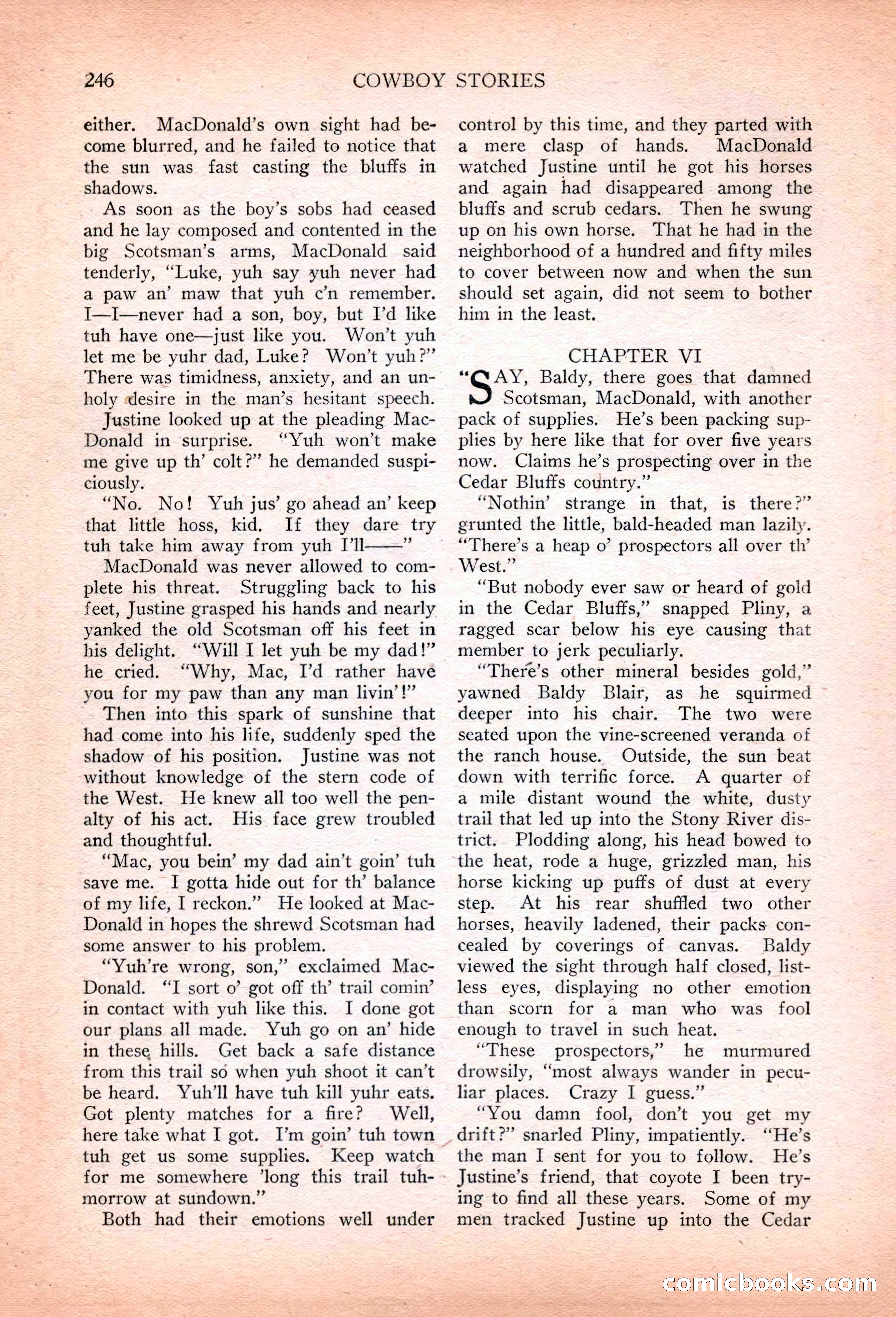 Cowboy Stories, March 1927 — page 88 of 164