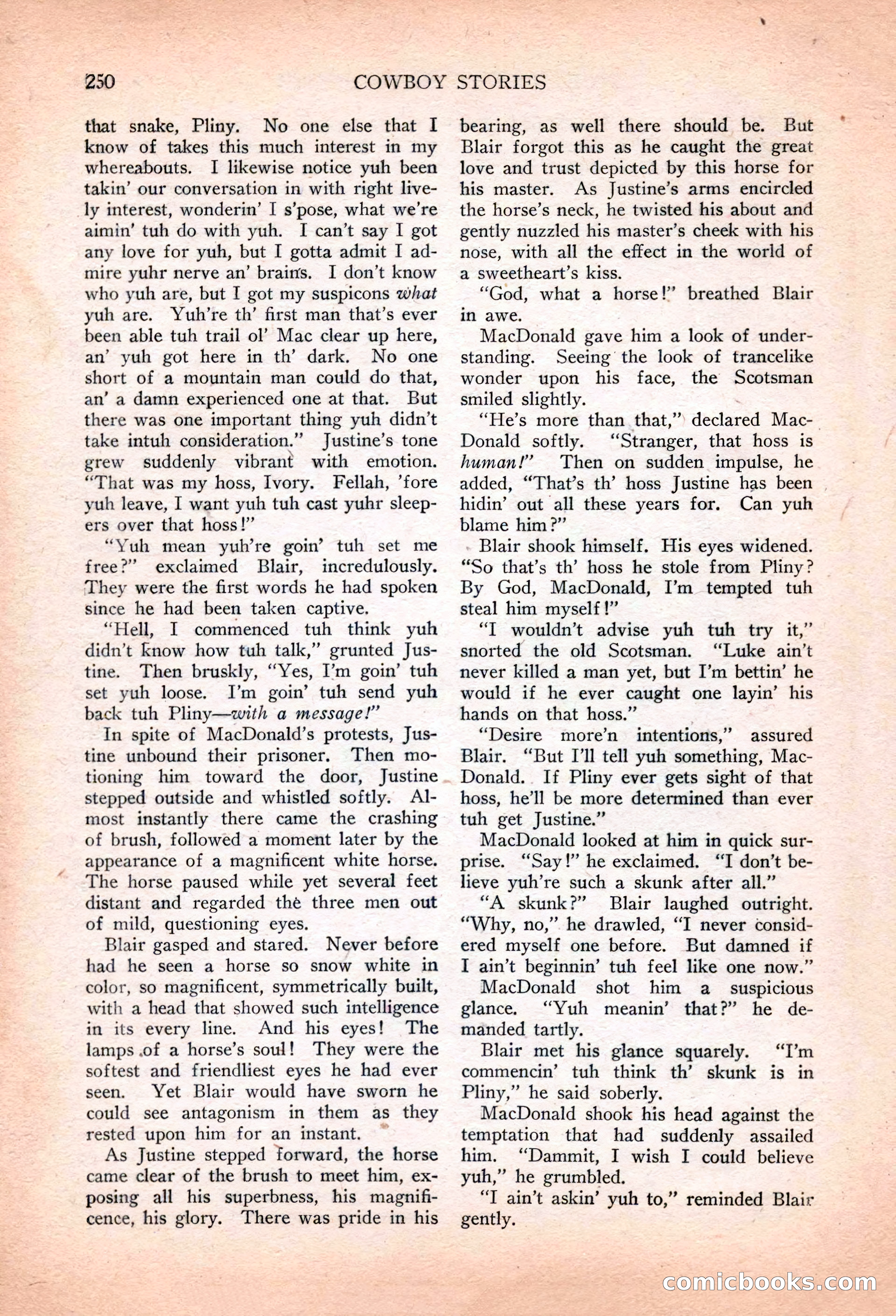 Cowboy Stories, March 1927 — page 92 of 164