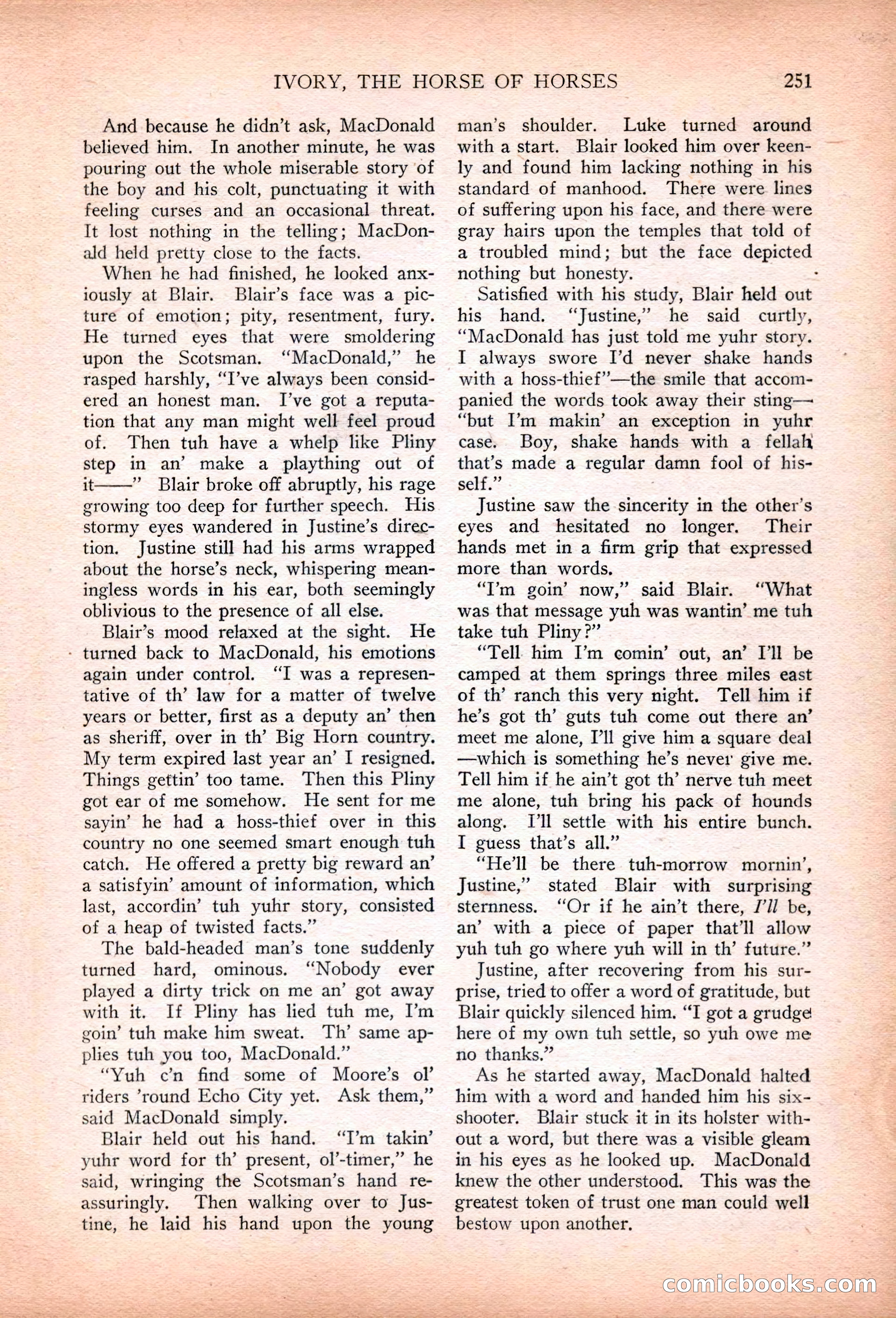 Cowboy Stories, March 1927 — page 93 of 164