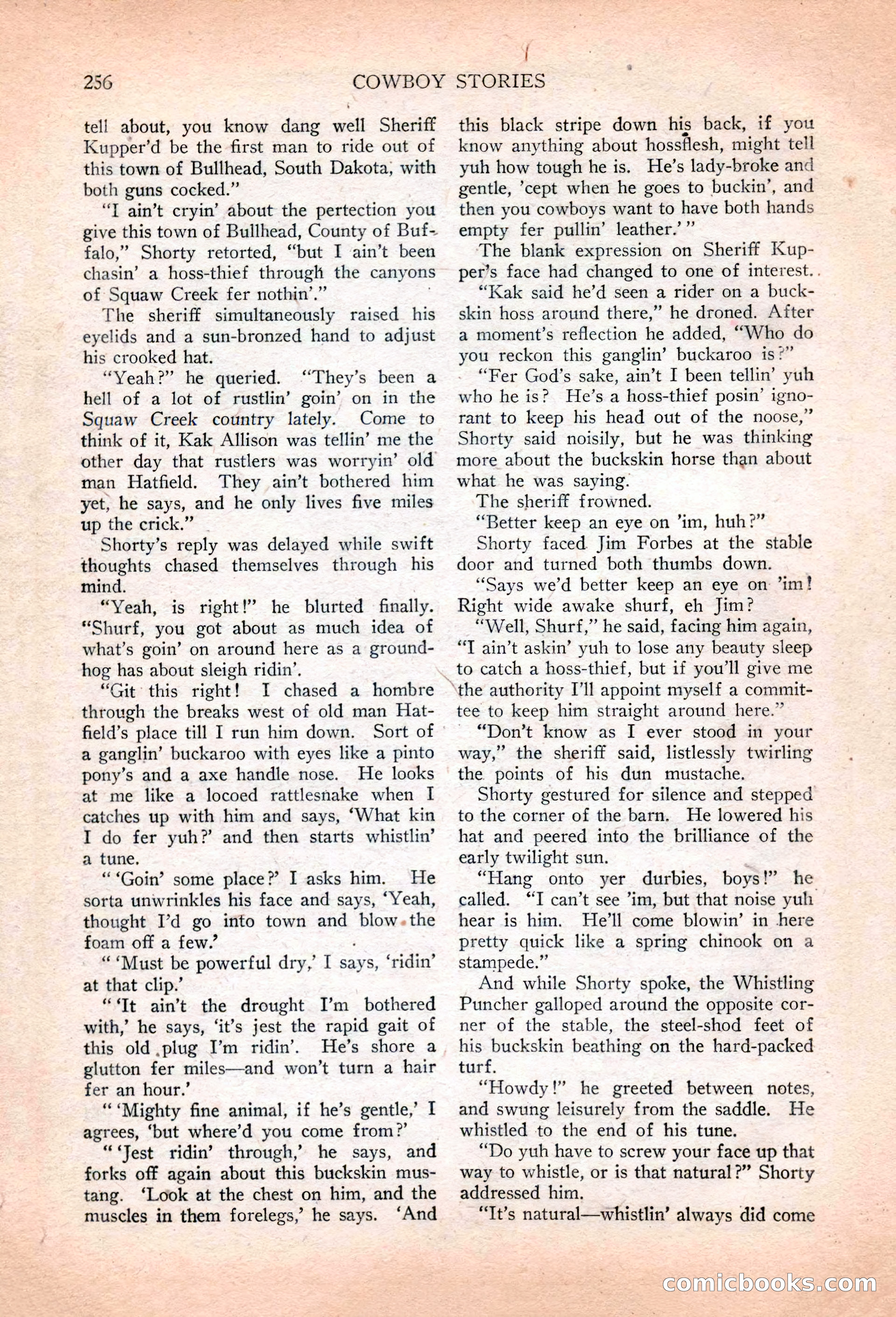 Cowboy Stories, March 1927 — page 98 of 164