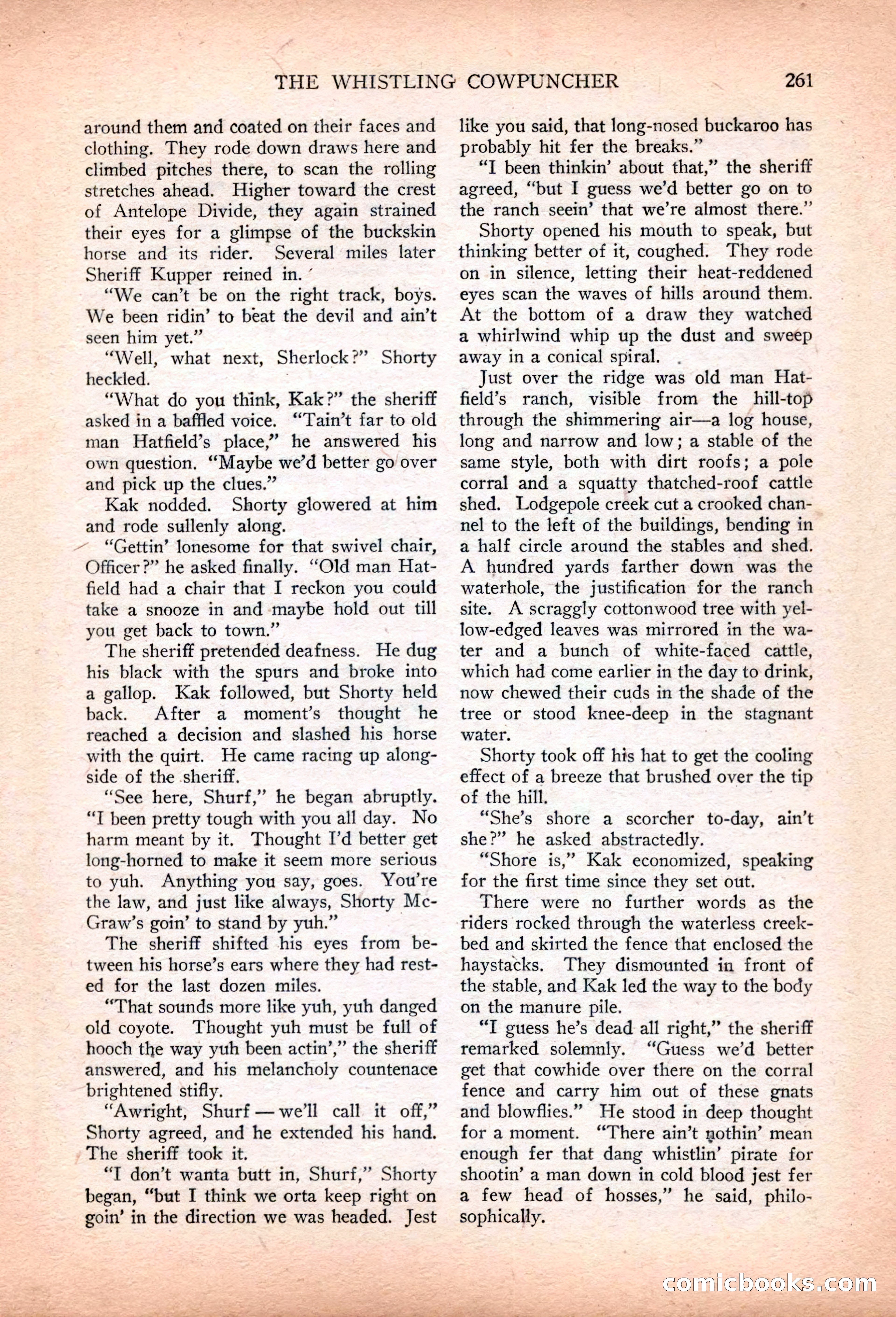 Cowboy Stories, March 1927 — page 103 of 164