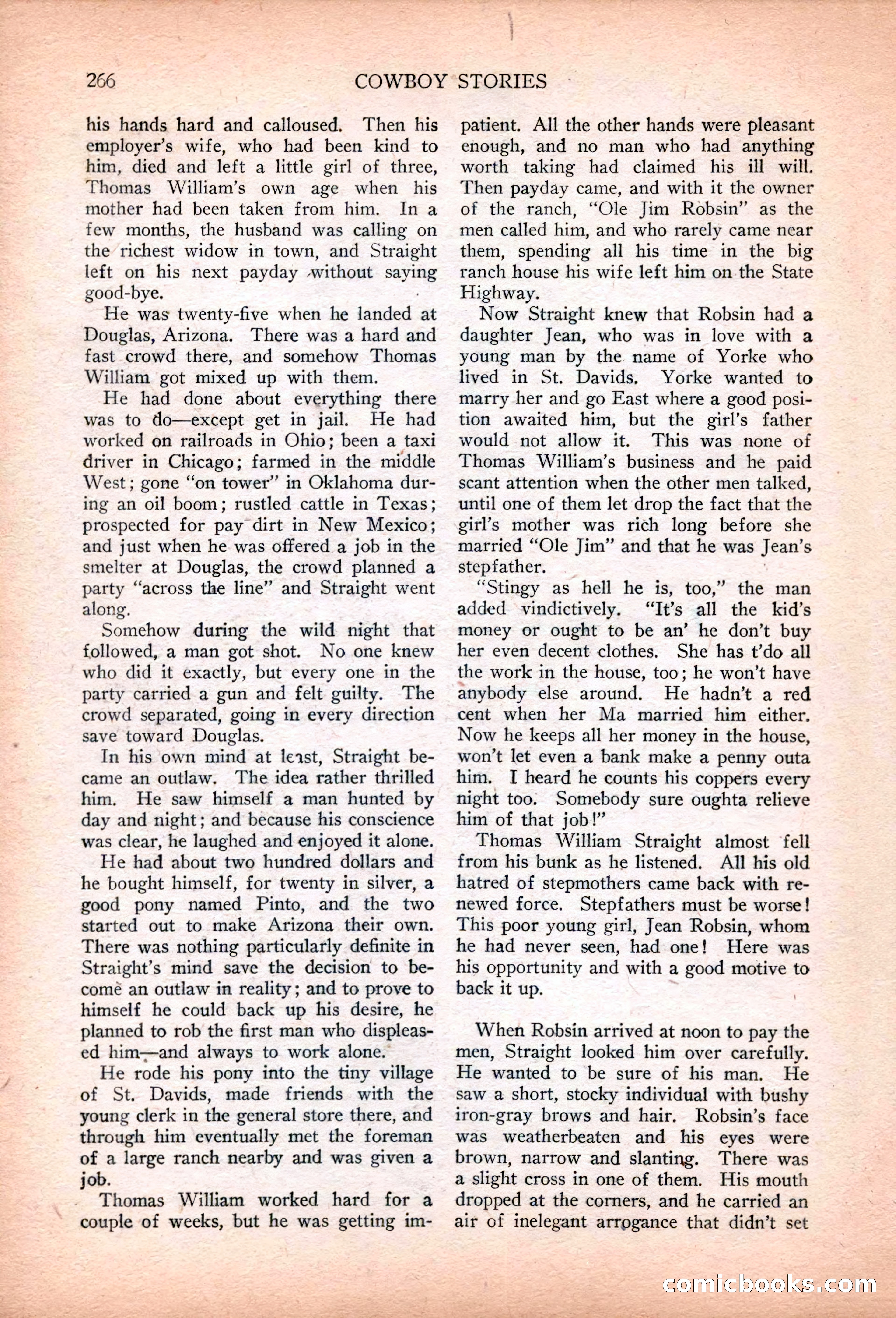 Cowboy Stories, March 1927 — page 108 of 164