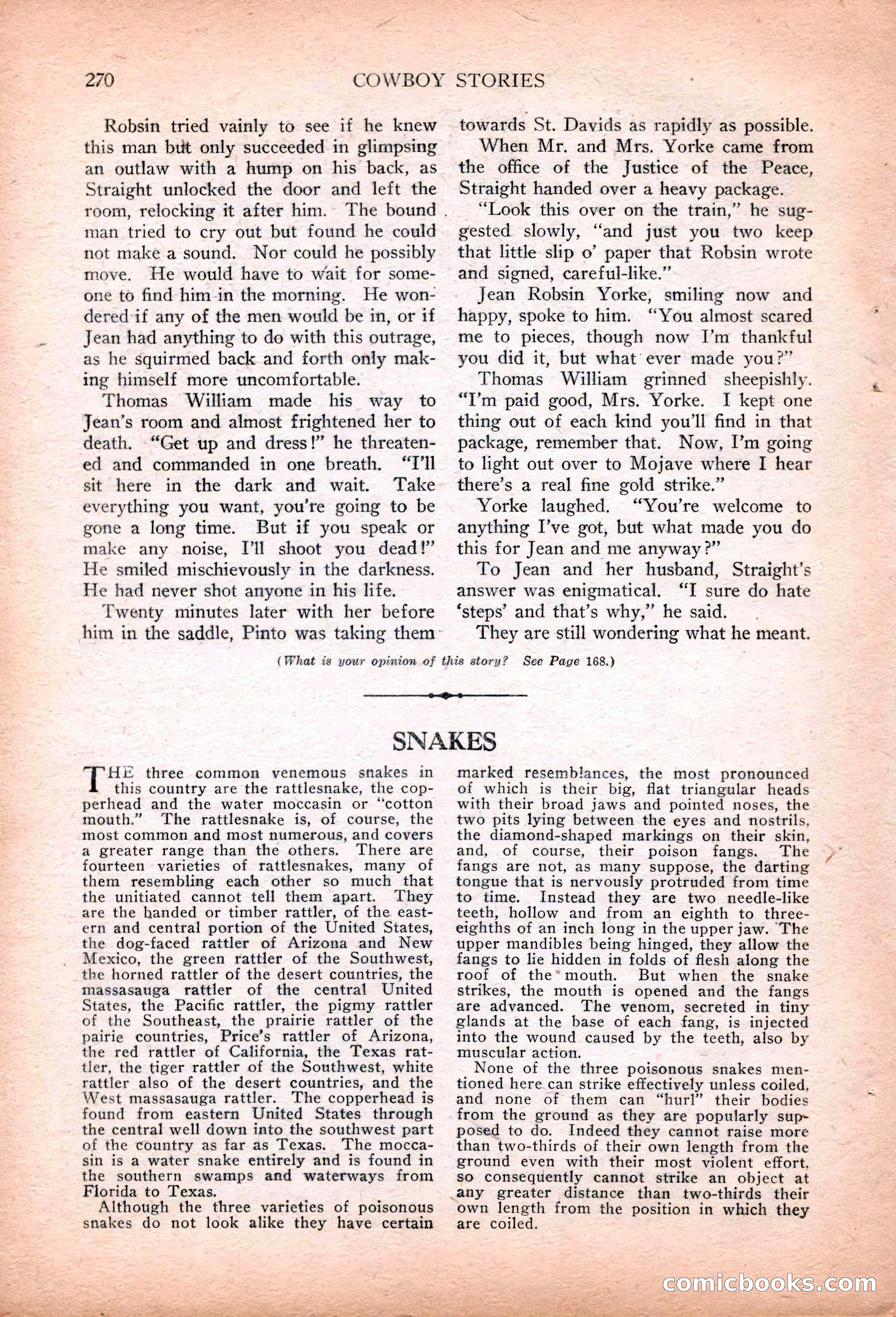 Cowboy Stories, March 1927 — page 112 of 164