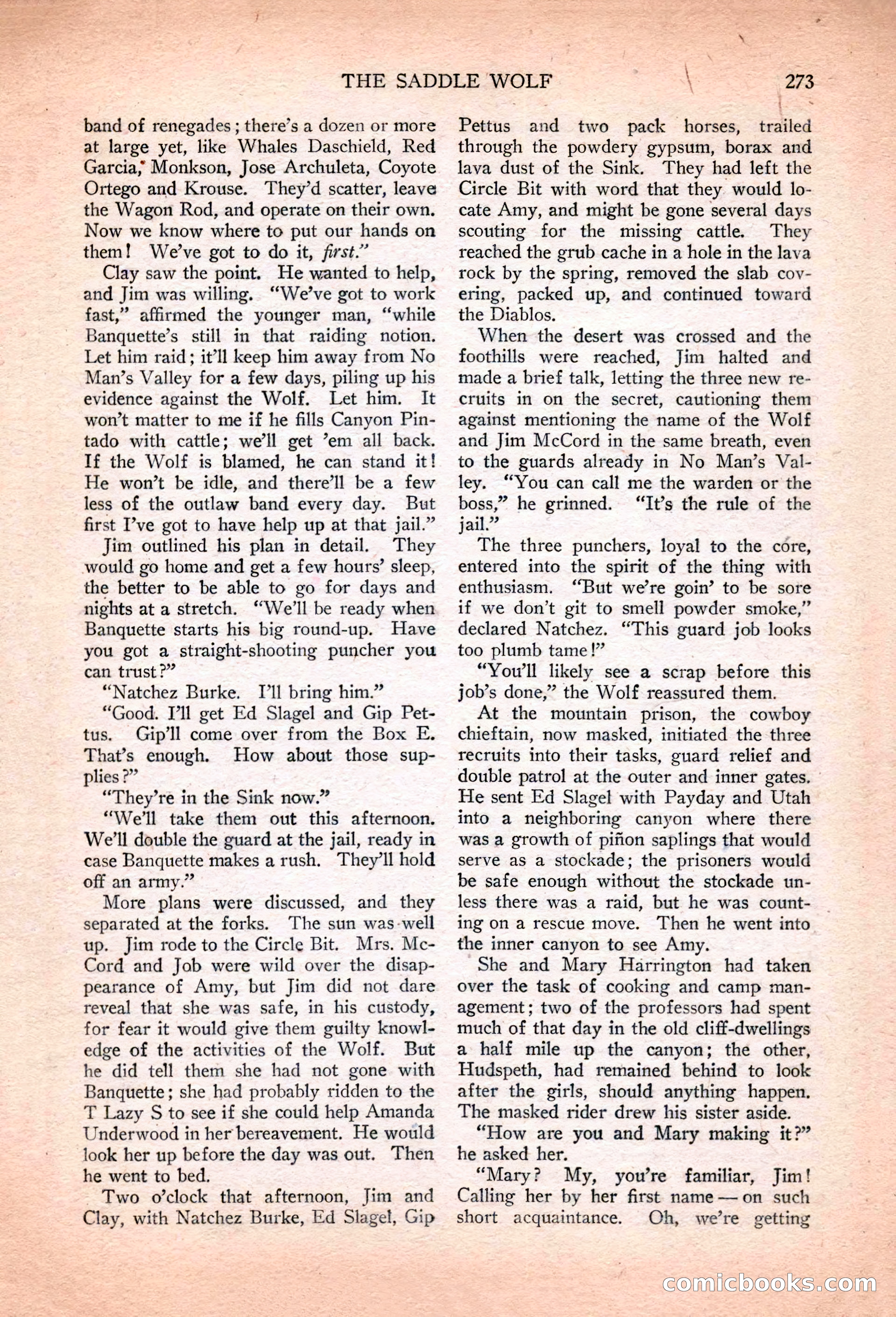 Cowboy Stories, March 1927 — page 115 of 164