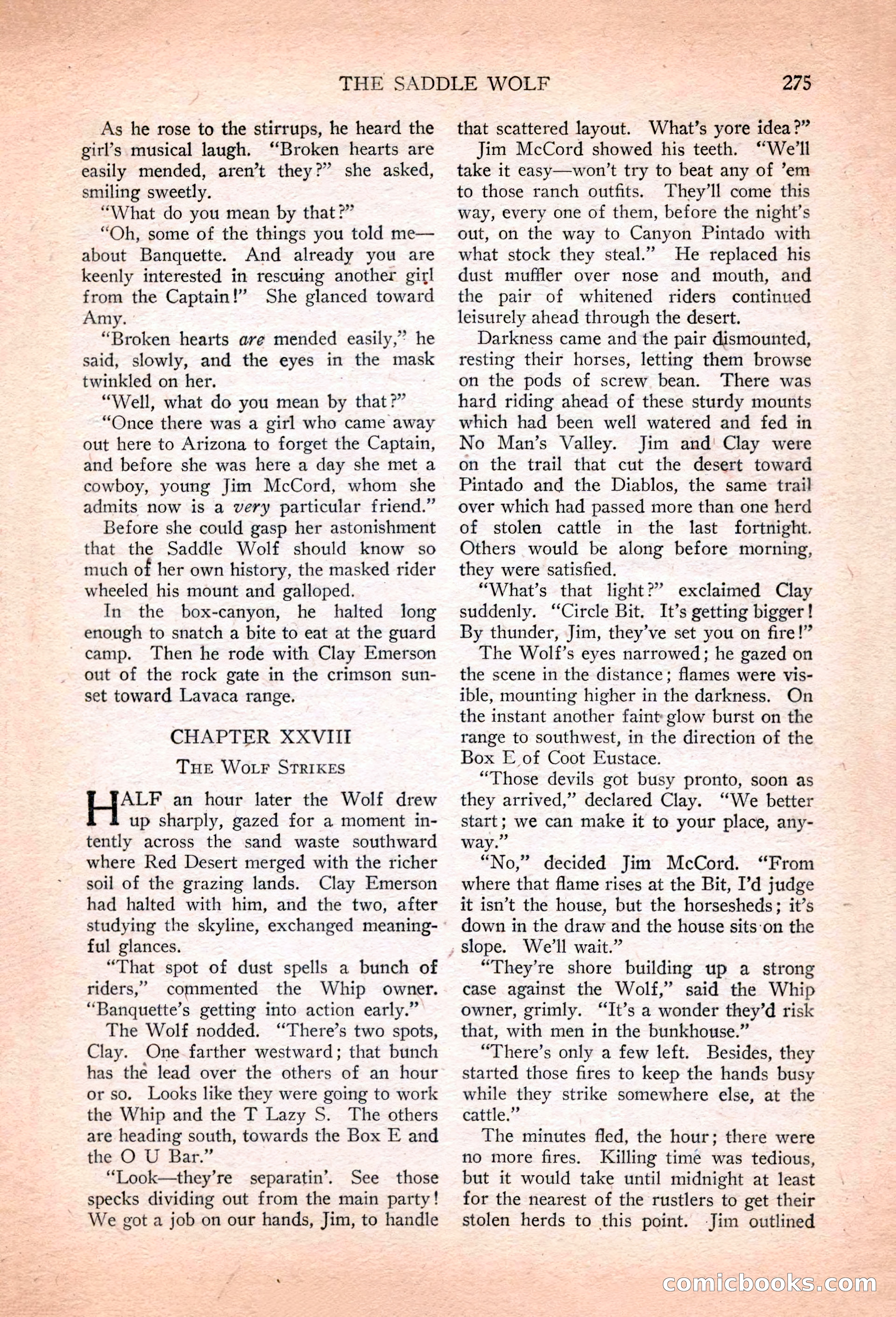 Cowboy Stories, March 1927 — page 117 of 164