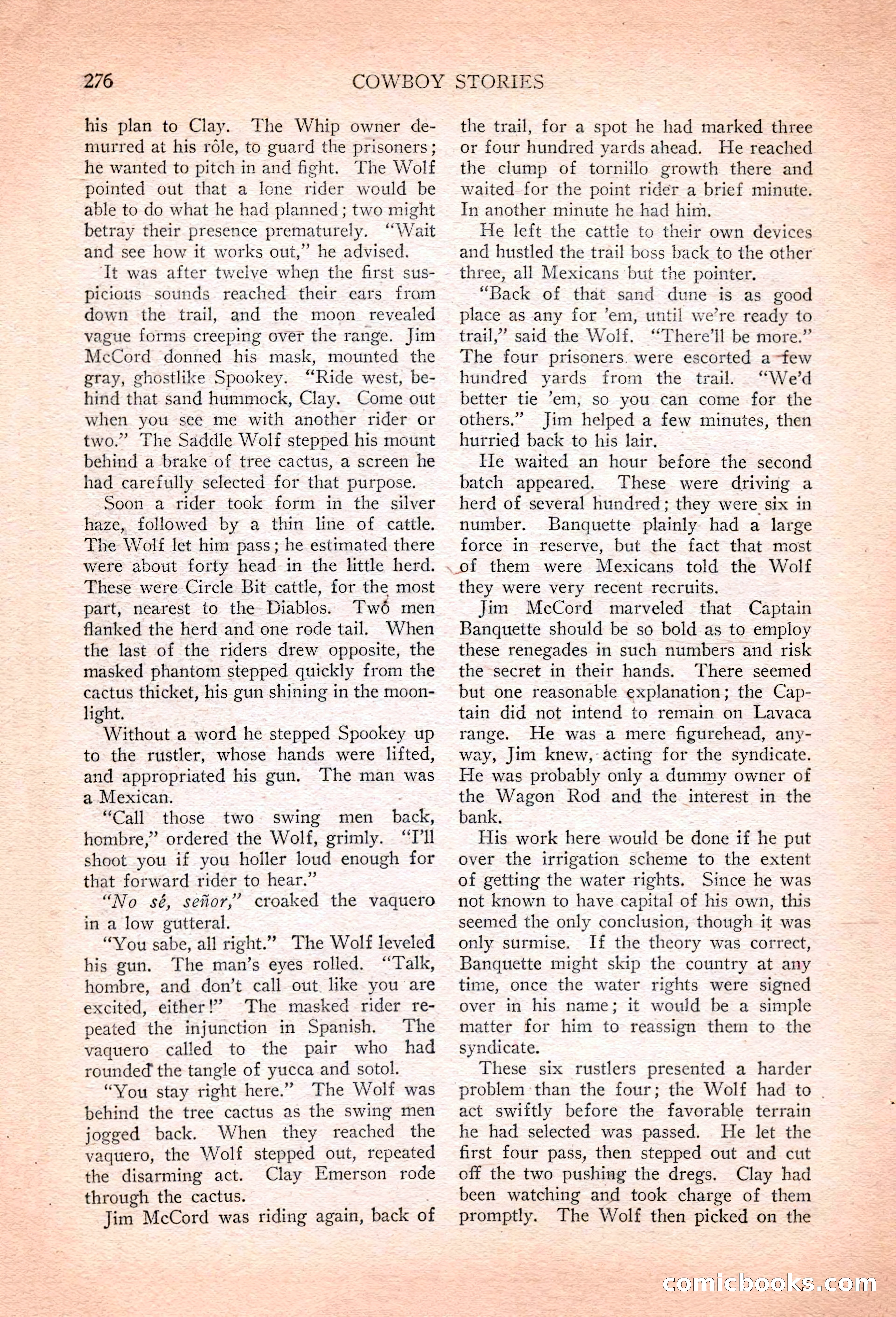 Cowboy Stories, March 1927 — page 118 of 164