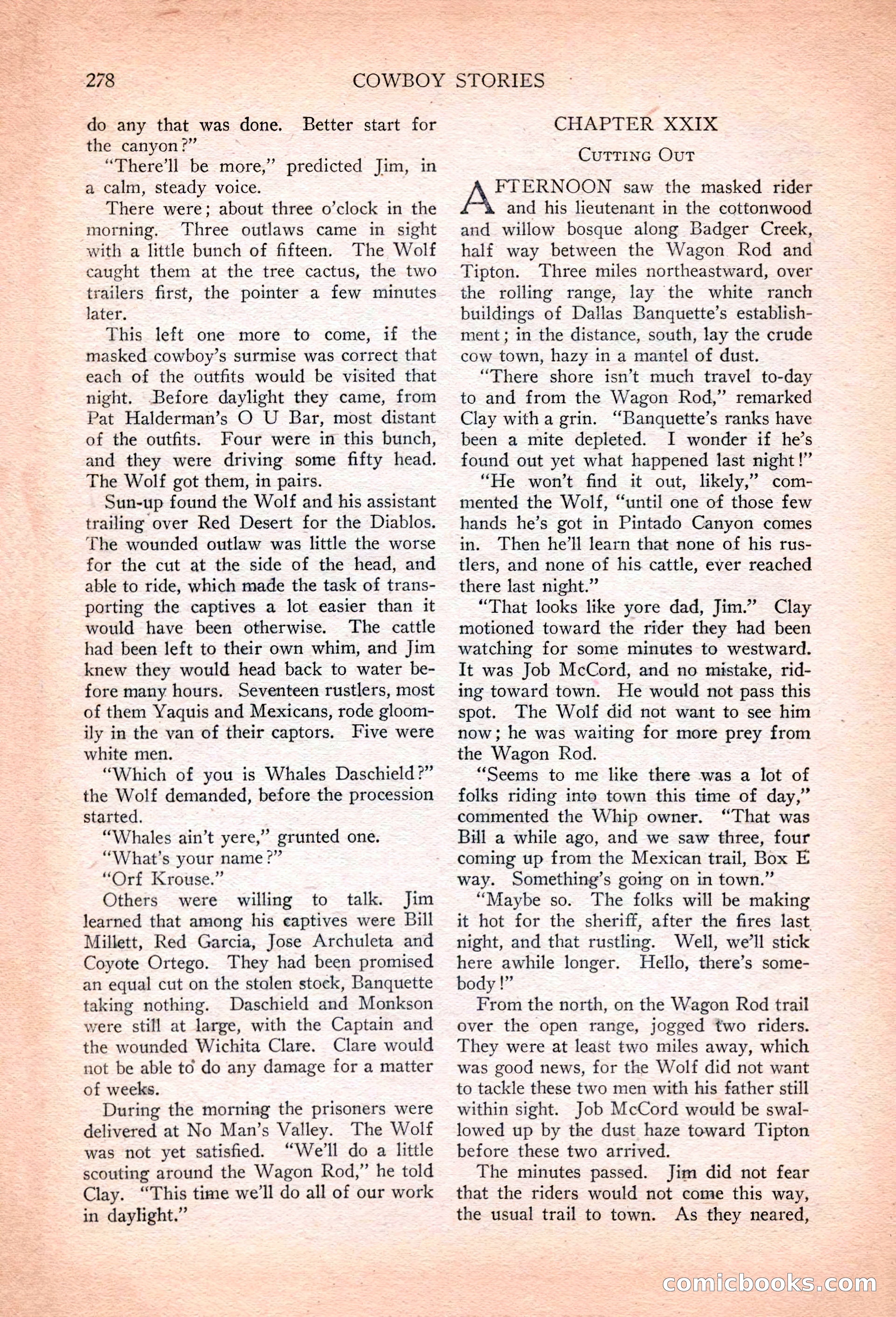 Cowboy Stories, March 1927 — page 120 of 164
