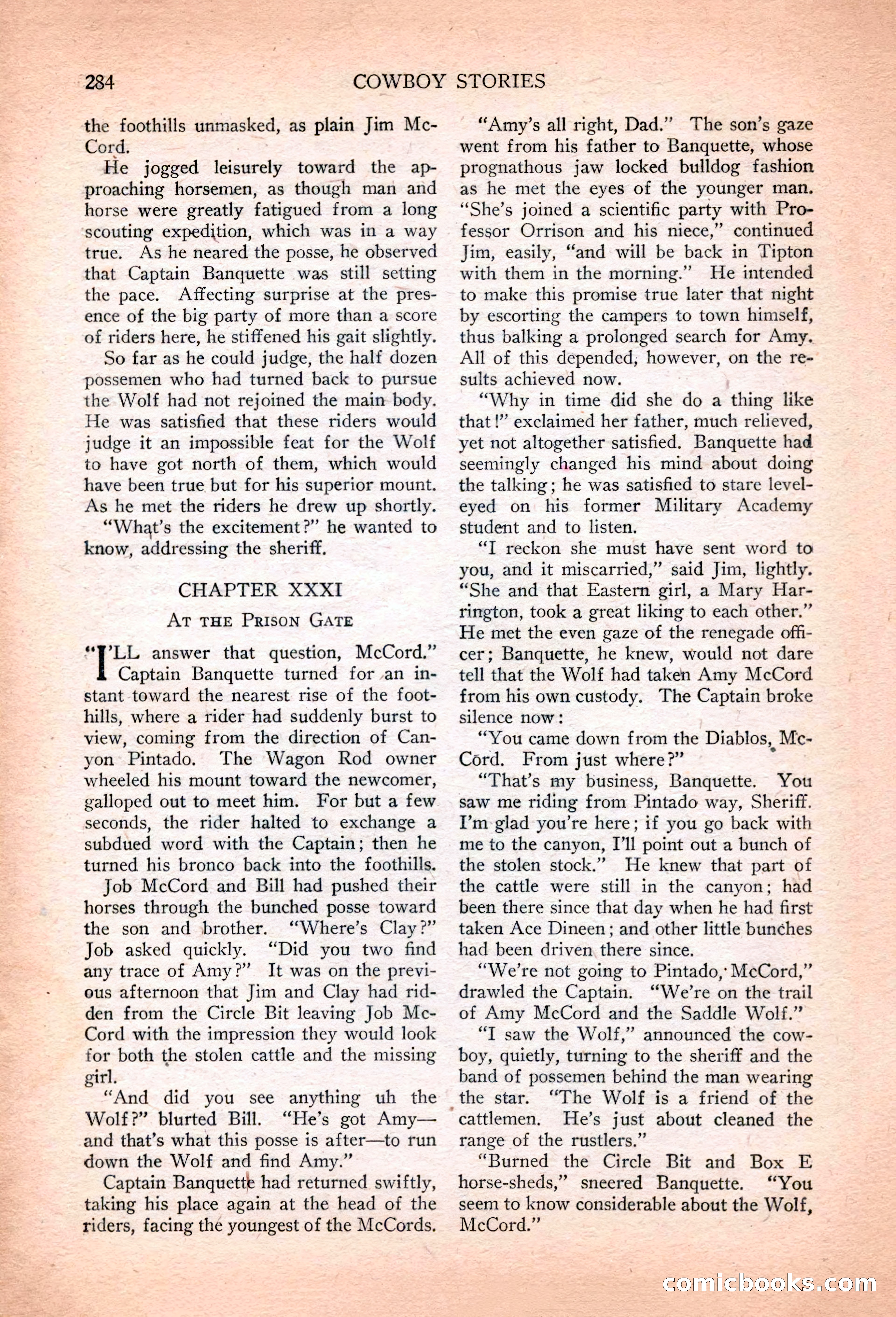 Cowboy Stories, March 1927 — page 126 of 164