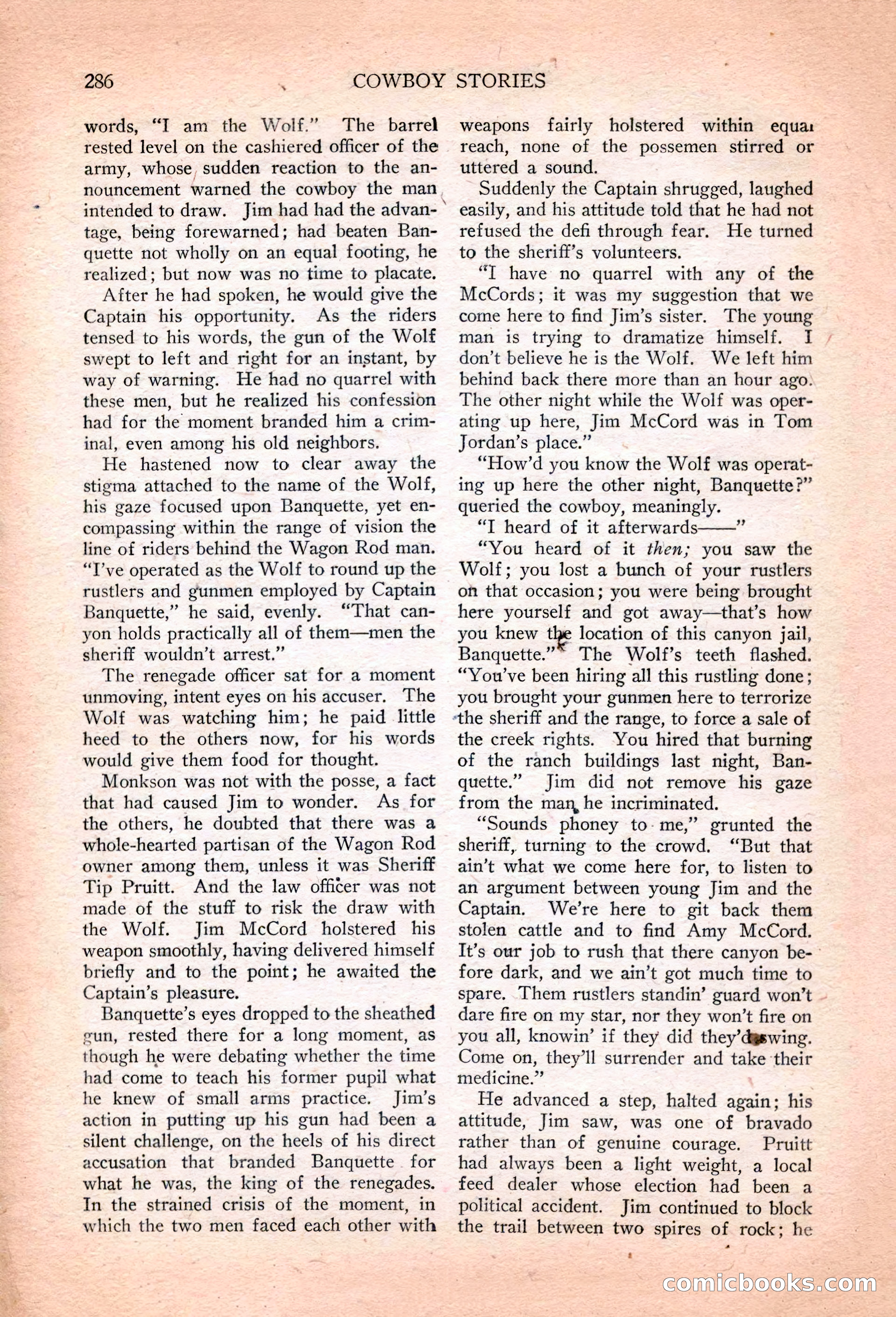 Cowboy Stories, March 1927 — page 128 of 164