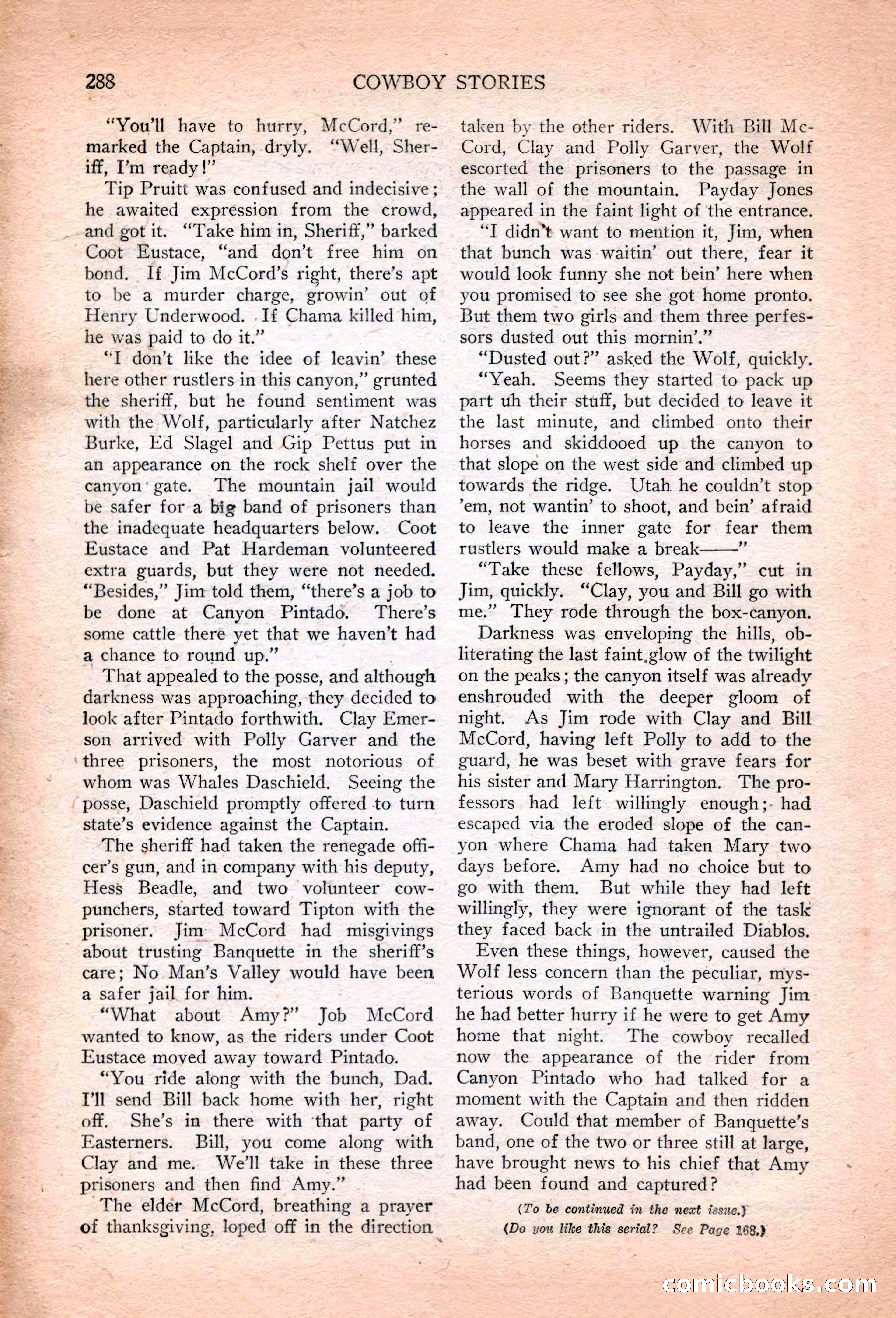 Cowboy Stories, March 1927 — page 130 of 164