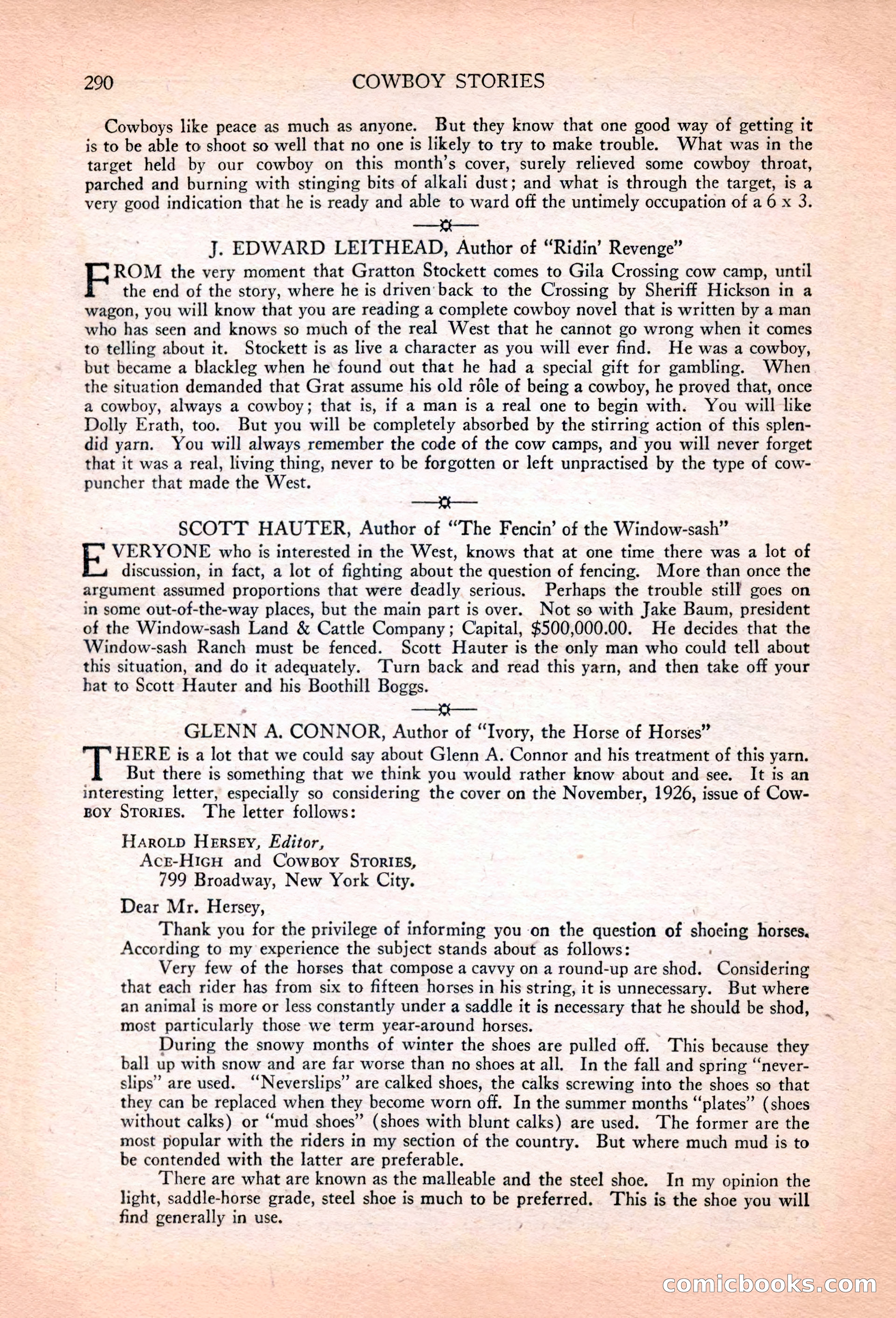 Cowboy Stories, March 1927 — page 132 of 164