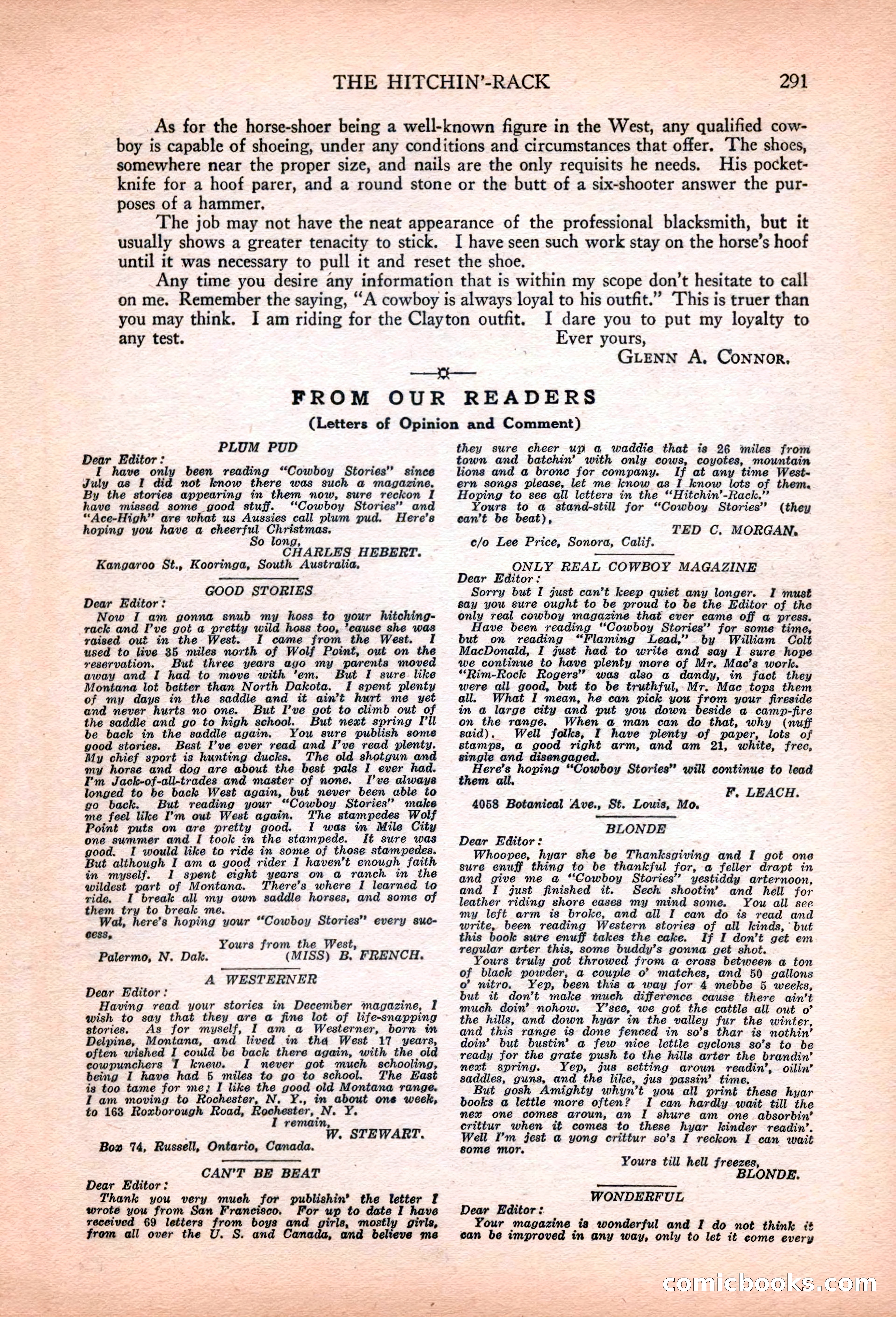 Cowboy Stories, March 1927 — page 133 of 164