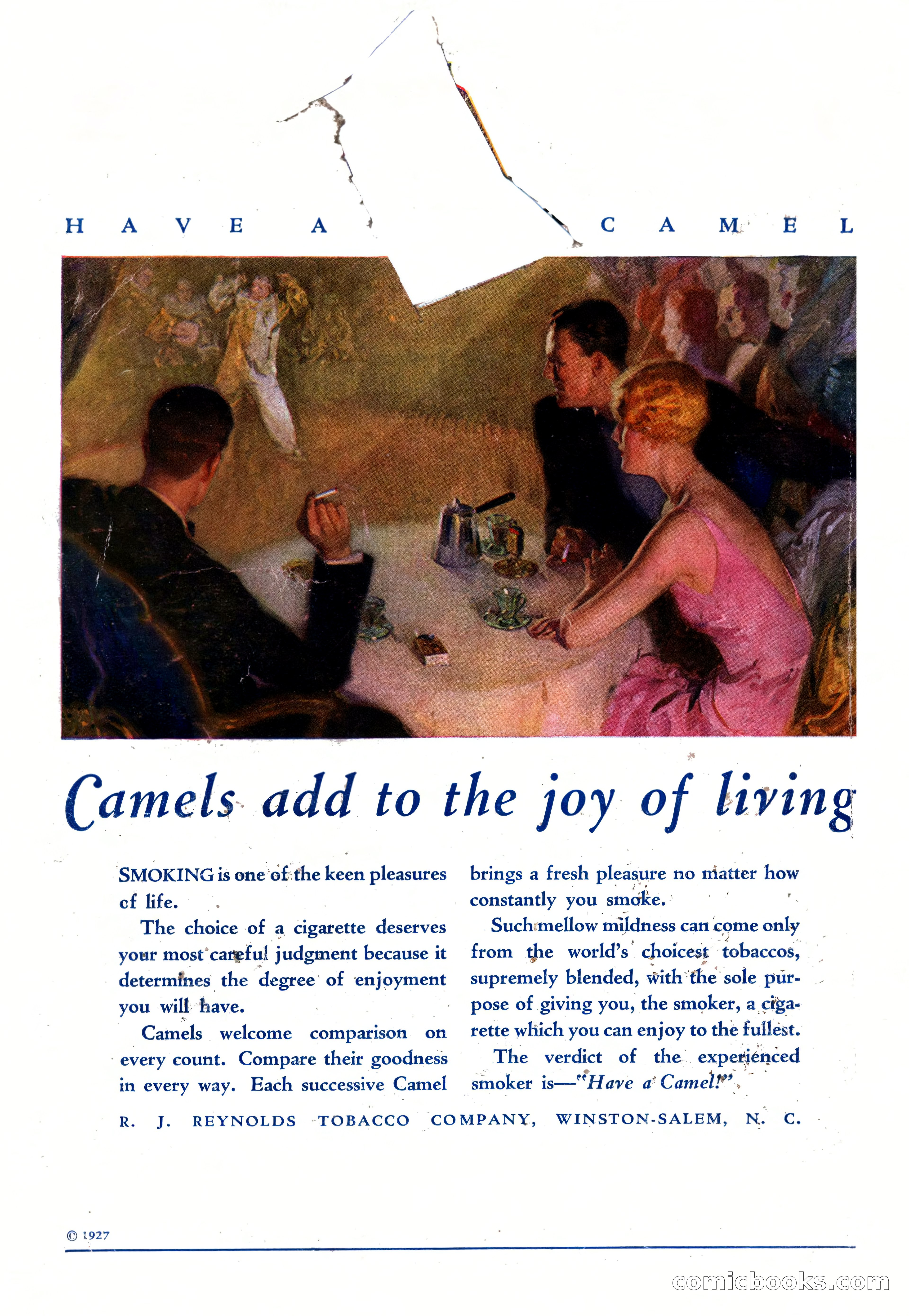 Cowboy Stories, March 1927 — page 164 of 164