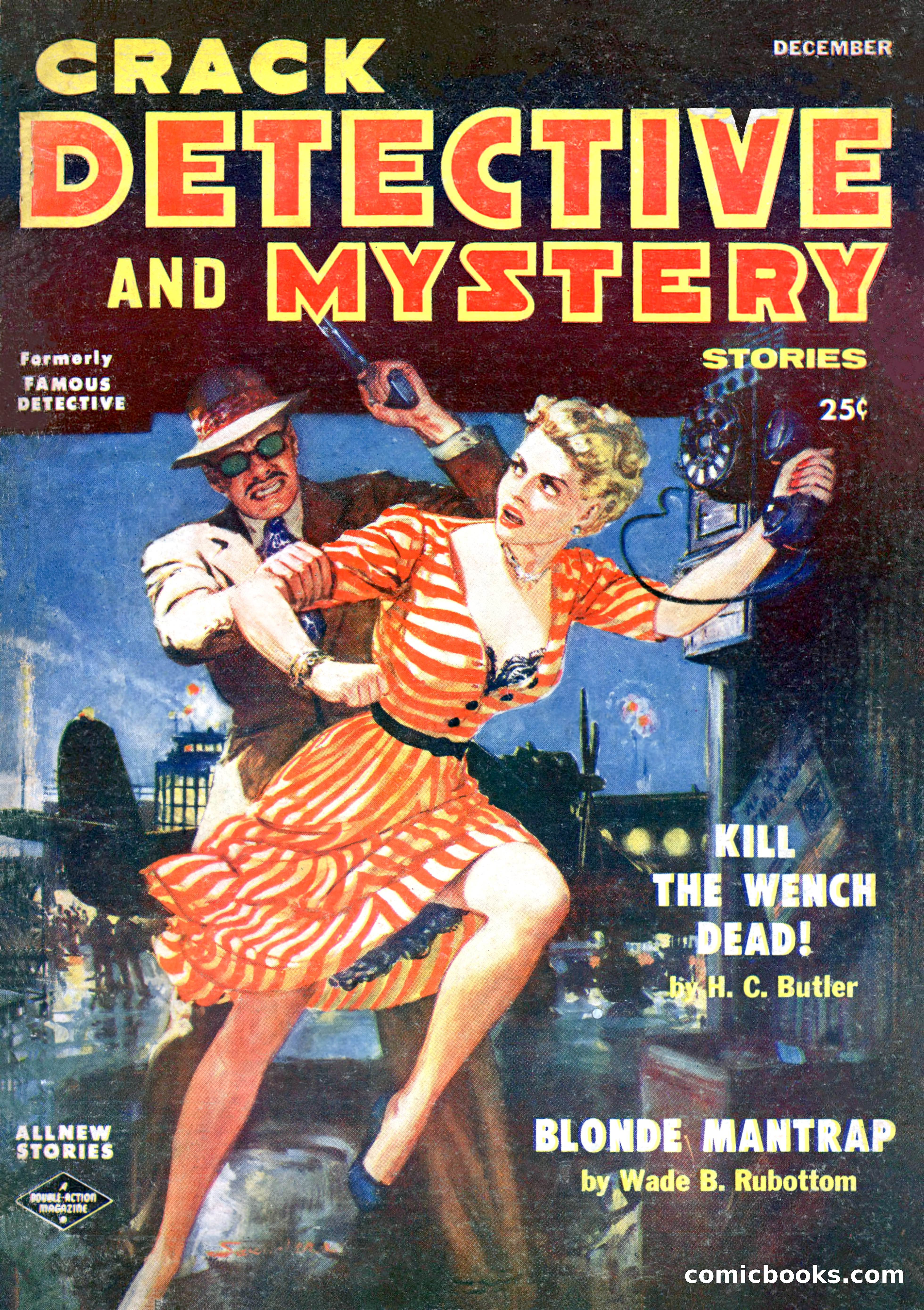 Crack Detective and Mystery Stories, December 1956