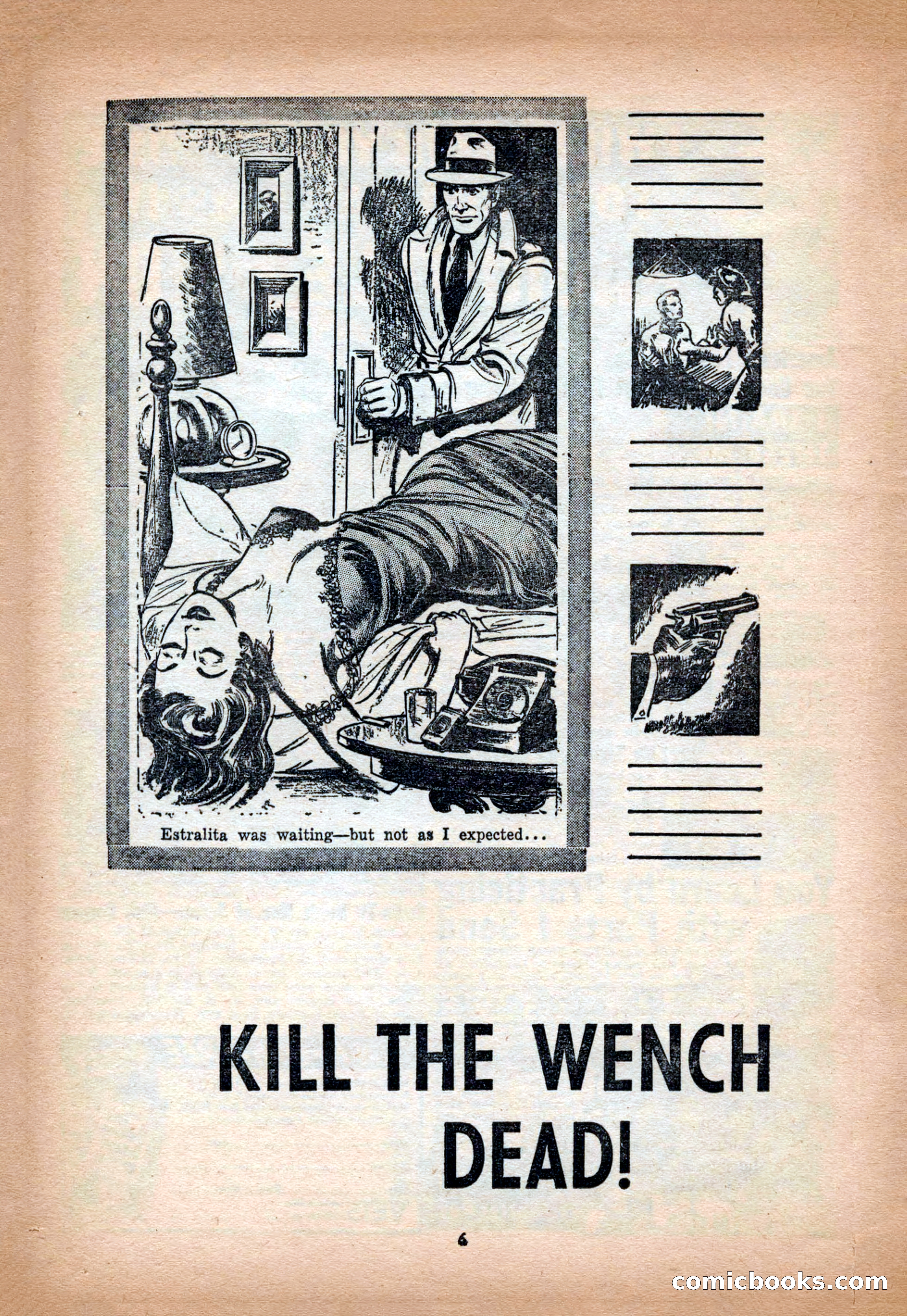Crack Detective and Mystery Stories, December 1956 — page 6 of 100