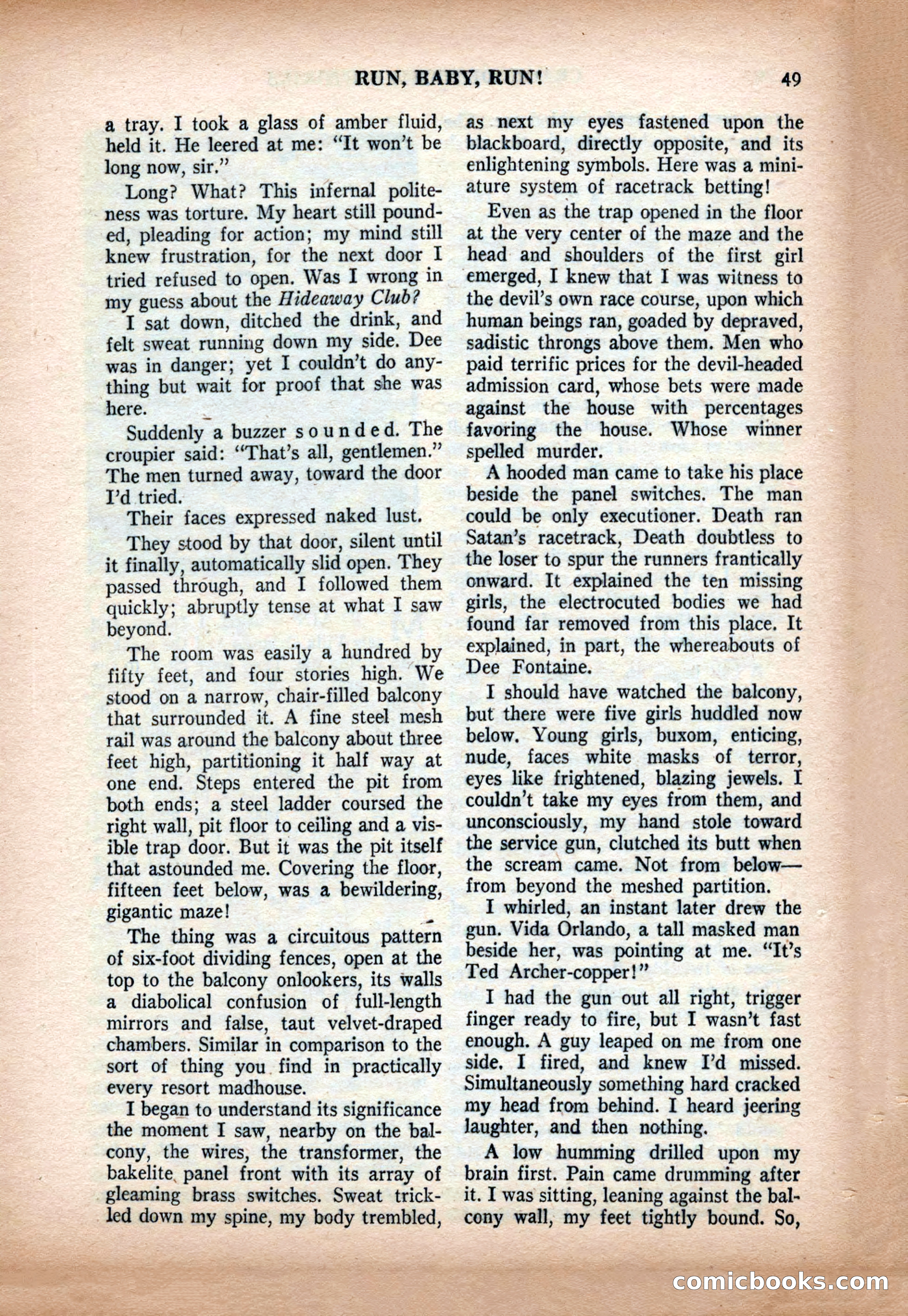 Crack Detective and Mystery Stories, December 1956 — page 49 of 100