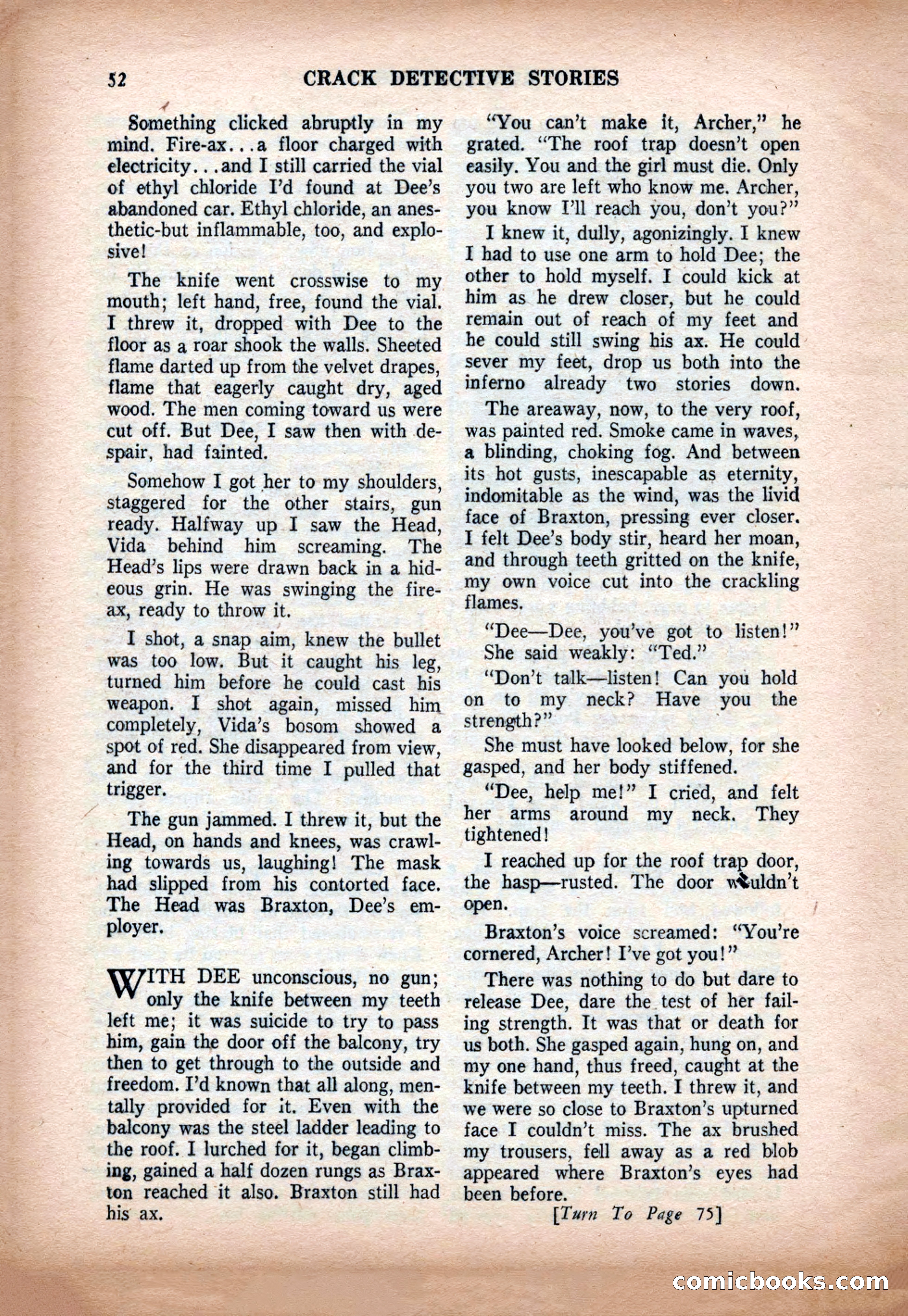 Crack Detective and Mystery Stories, December 1956 — page 52 of 100