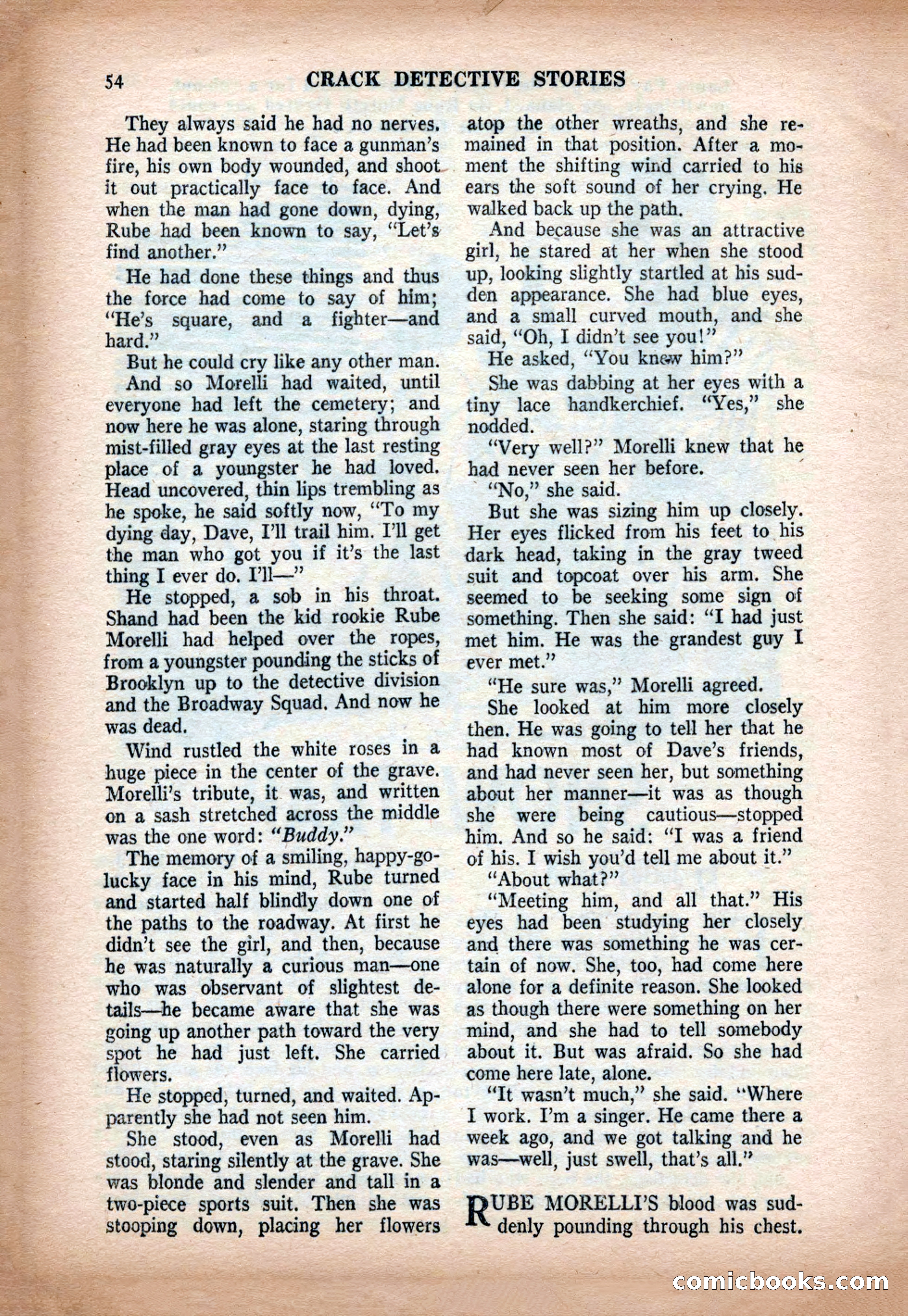 Crack Detective and Mystery Stories, December 1956 — page 54 of 100